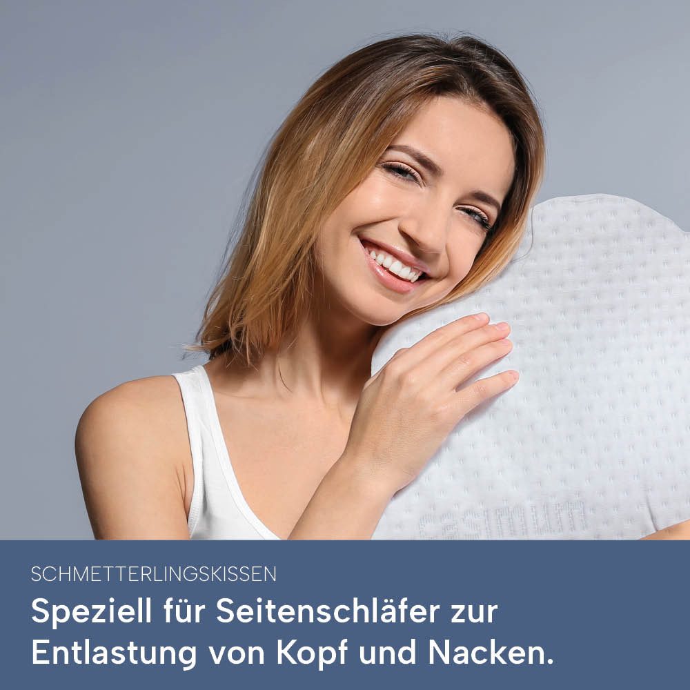 casimum Nackenstützkissen Schmetterling BUTTERFLY, Kissen gegen günstig online kaufen
