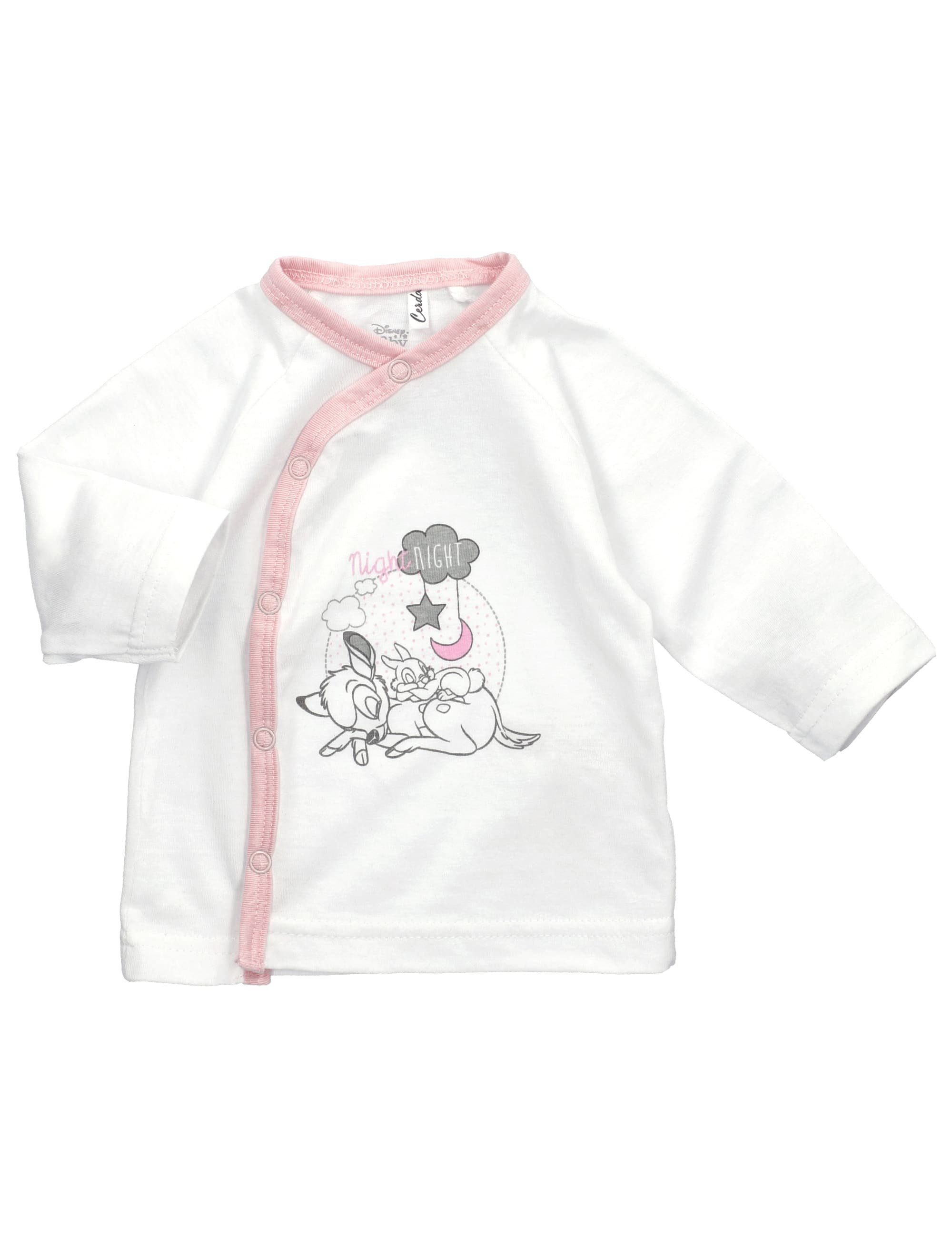 Schühchen Bambi Mütze Strampler, Jäckchen, Shirt, (1-tlg., Punkte Teile) Set 5 Disney &