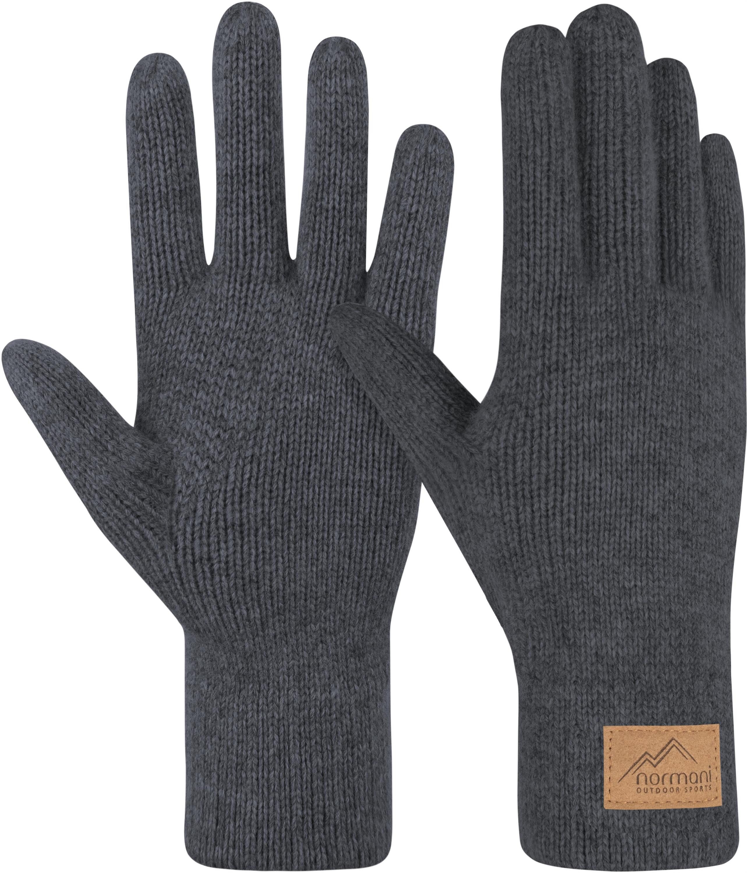 Skihandschuhe Damen Merino Strick-Fingerhandschuhe Anula