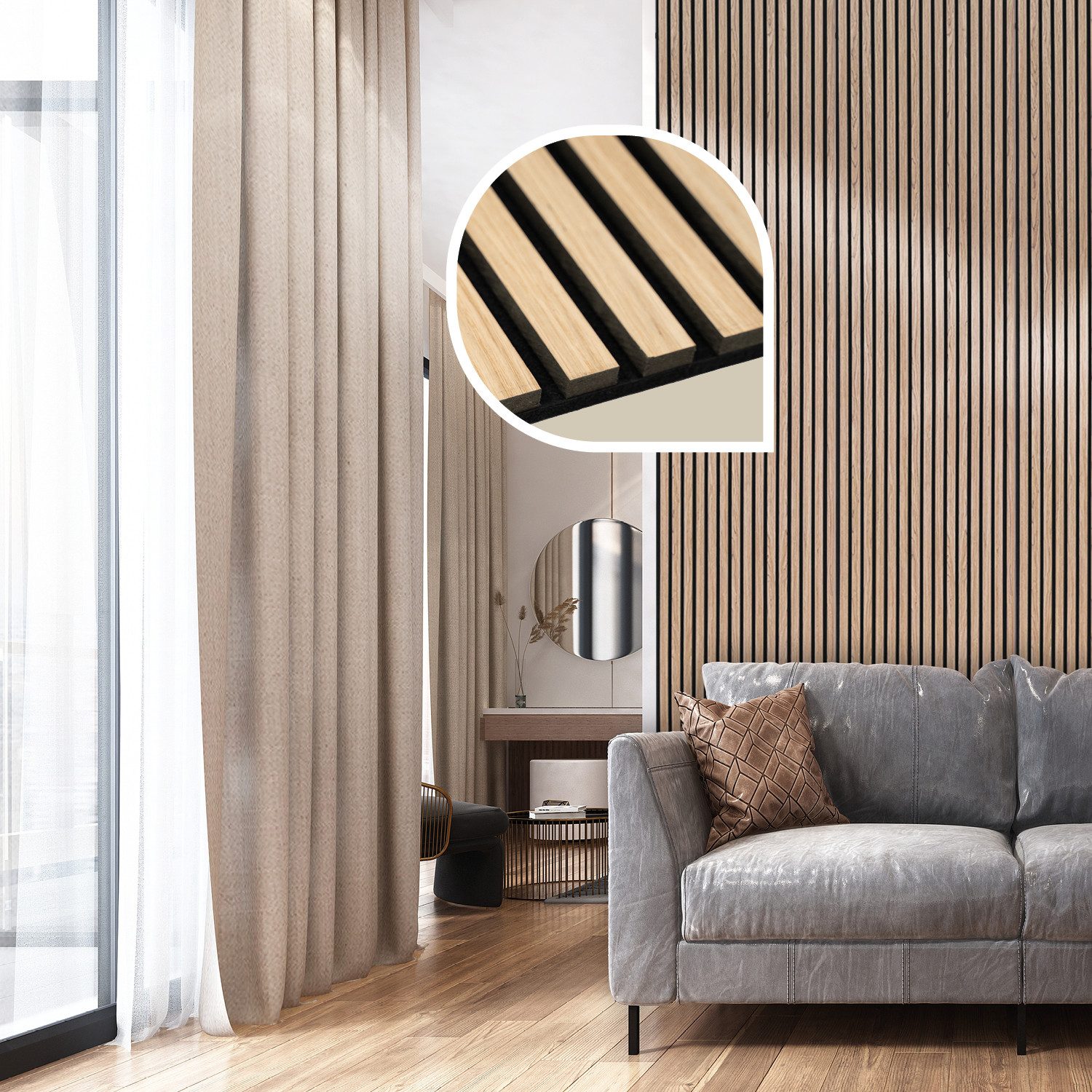 LP projekt Akustikplatte Effektive Wandpaneele für ruhige Räume & moderne R günstig online kaufen