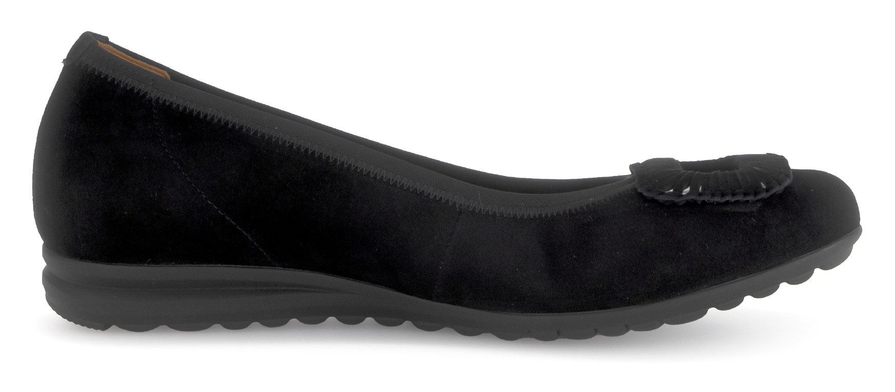 Gabor FLORENZ Ballerina, Bequemschuh, Businesschuh, Elastikeinfass, Komfortweite G (weit)