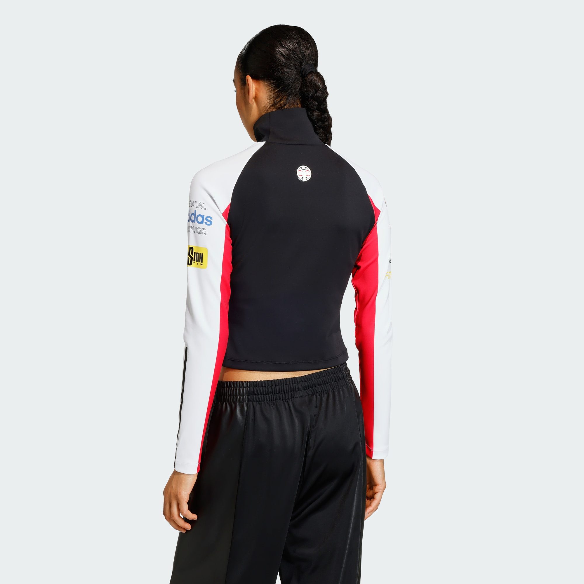 adidas Originals Sweatjacke TEAMGEIST SLIM FULL ZIP OBERTEIL (1-tlg) günstig online kaufen
