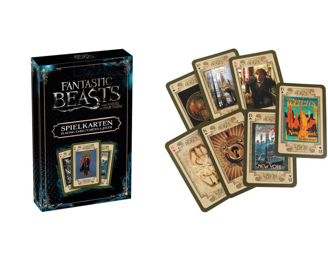 ASS Altenburger Spiel Phantastische Tierwesen - Spielkarten, Kartenspiel