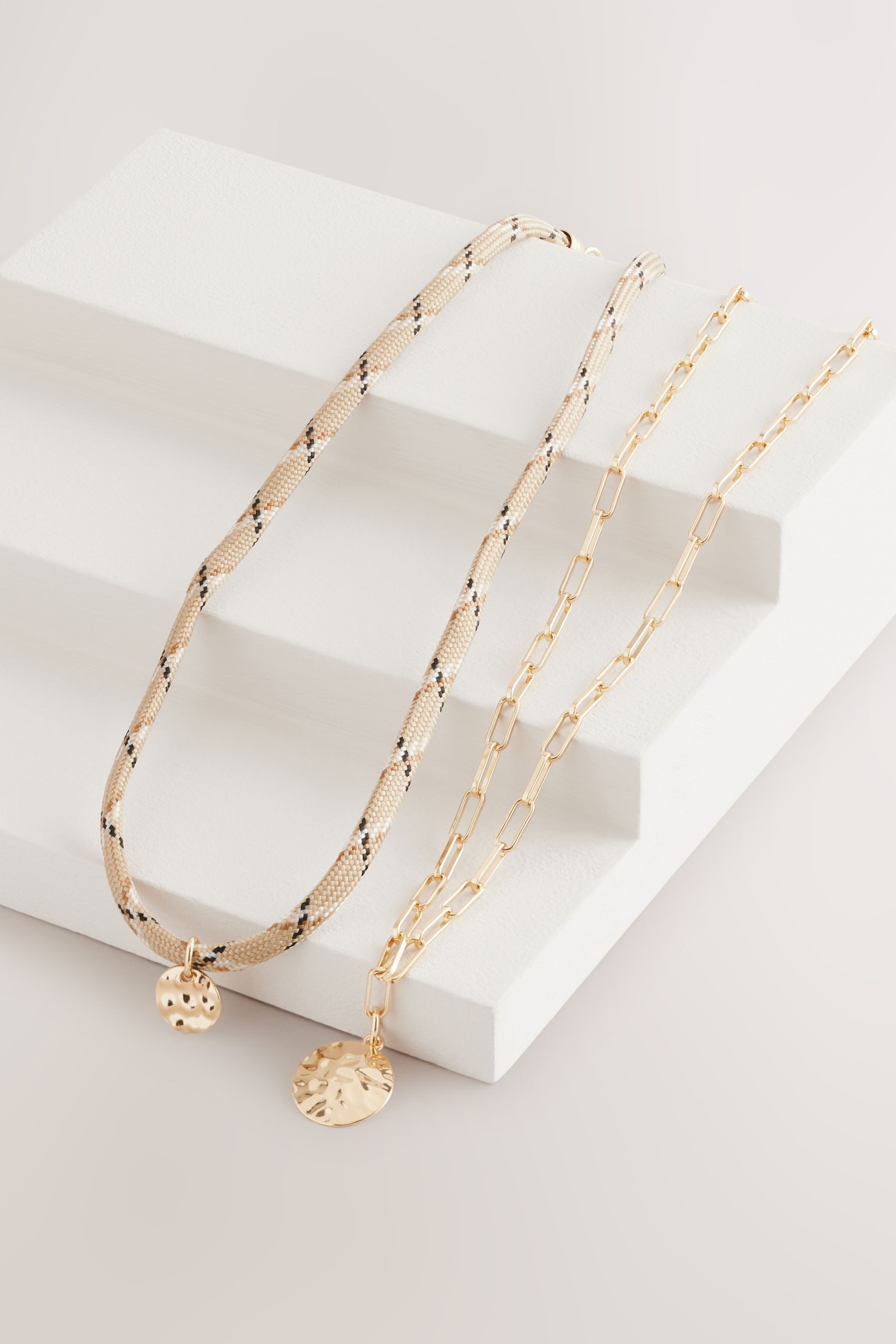 Next Kette mit Anhänger Halskette Bunge...