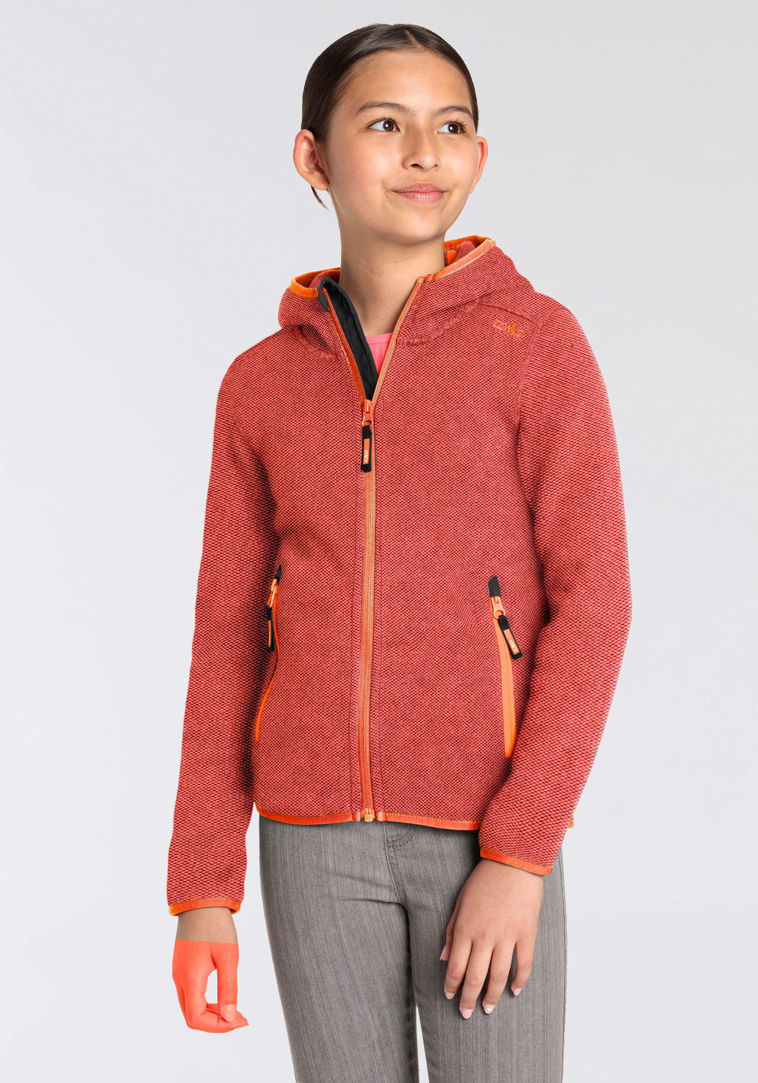 Strickfleecejacke