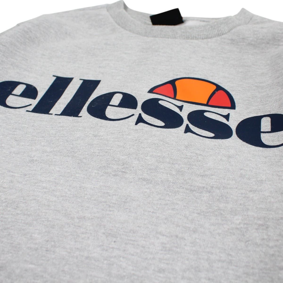 Ellesse Sweatshirt Herren Pullover Pulli Sweater grau und schwarz S M L XL XXL