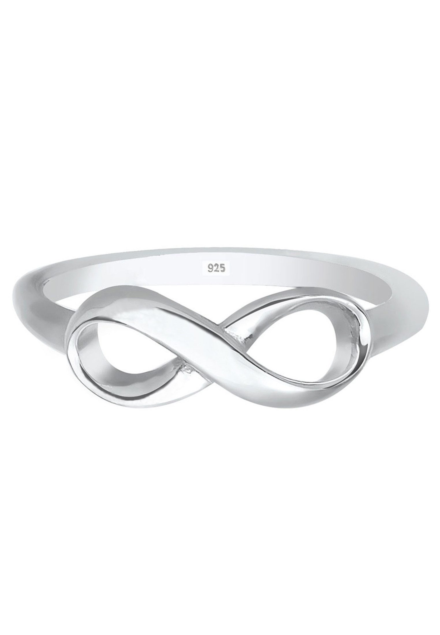 Elli Fingerring Basic Infinity Unendlichkeit Zeichen 925 Silber, Infinity günstig online kaufen