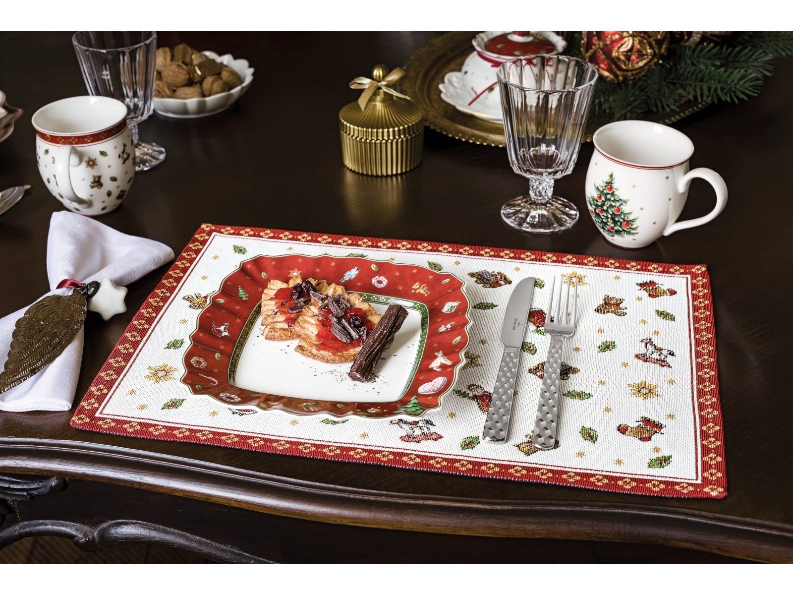 Villeroy & Boch Platzset Toy's Delight Gobelin Platzset Baum 32x48cm – Bild 2 von 2