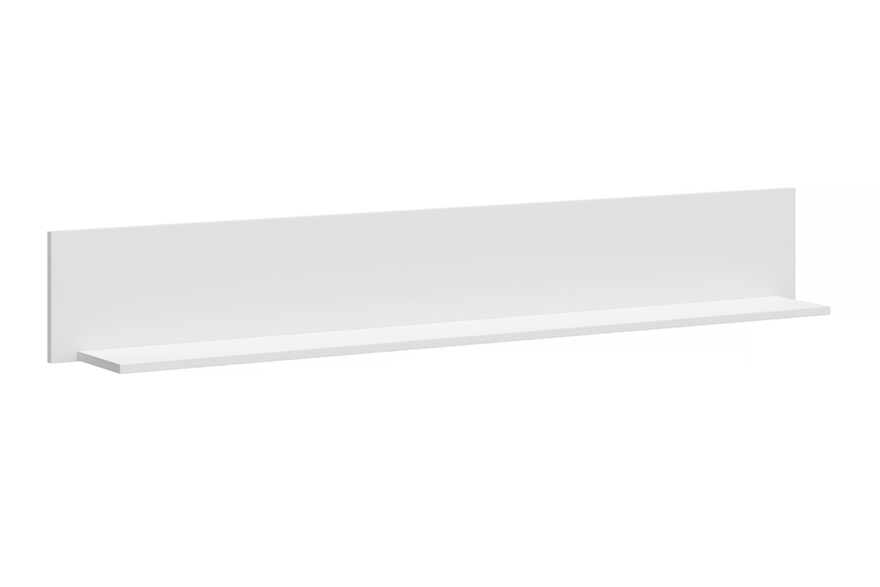 KONSIMO® Wandregal FARGE Wandboard Schweberegal, 160cm, ABS-Kanten, zeitloses Design