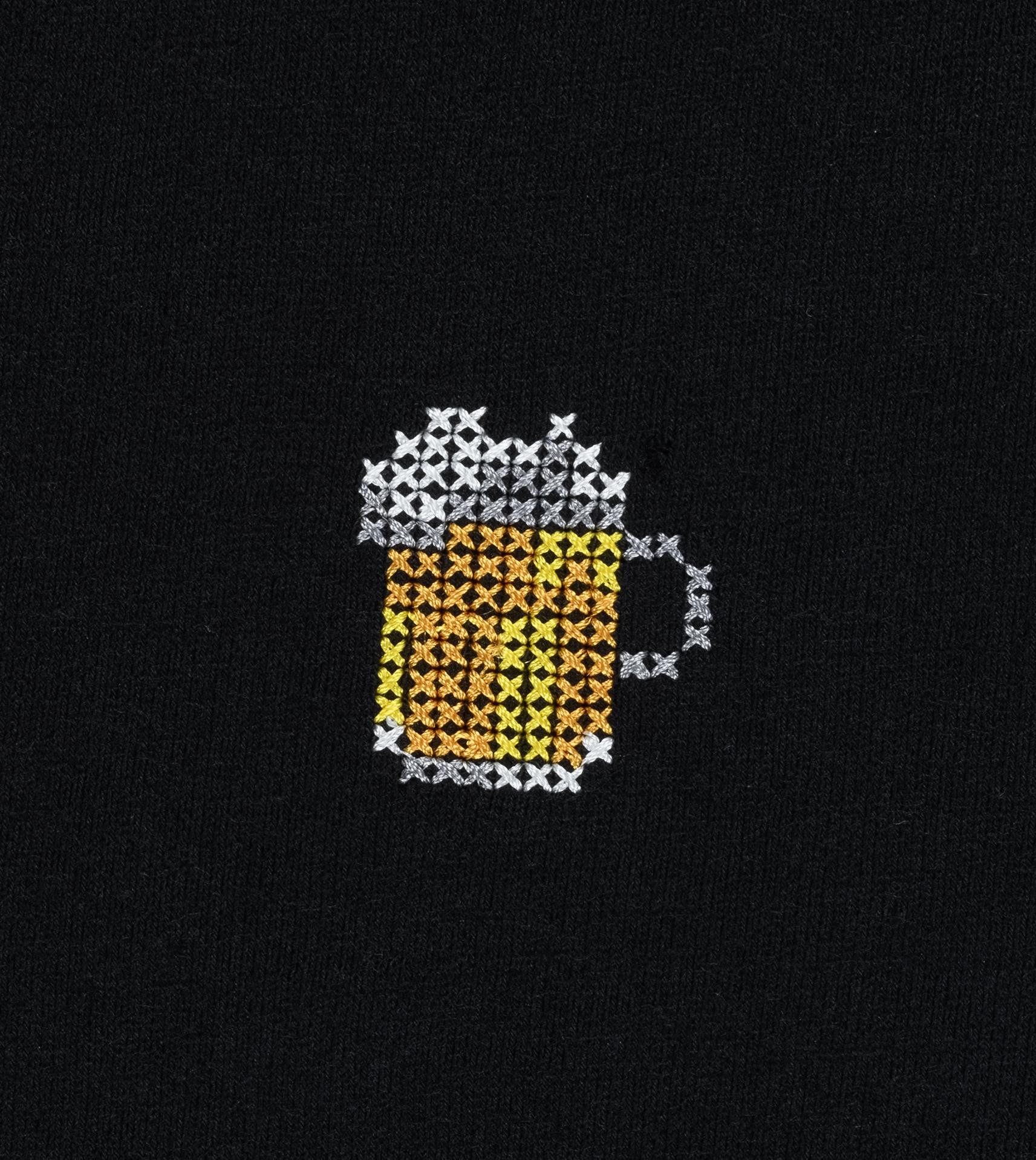 Ragwear T-Shirt Samms J Gots YOUMODO Kurzärmliges Shirt mit Krug-Stickerei