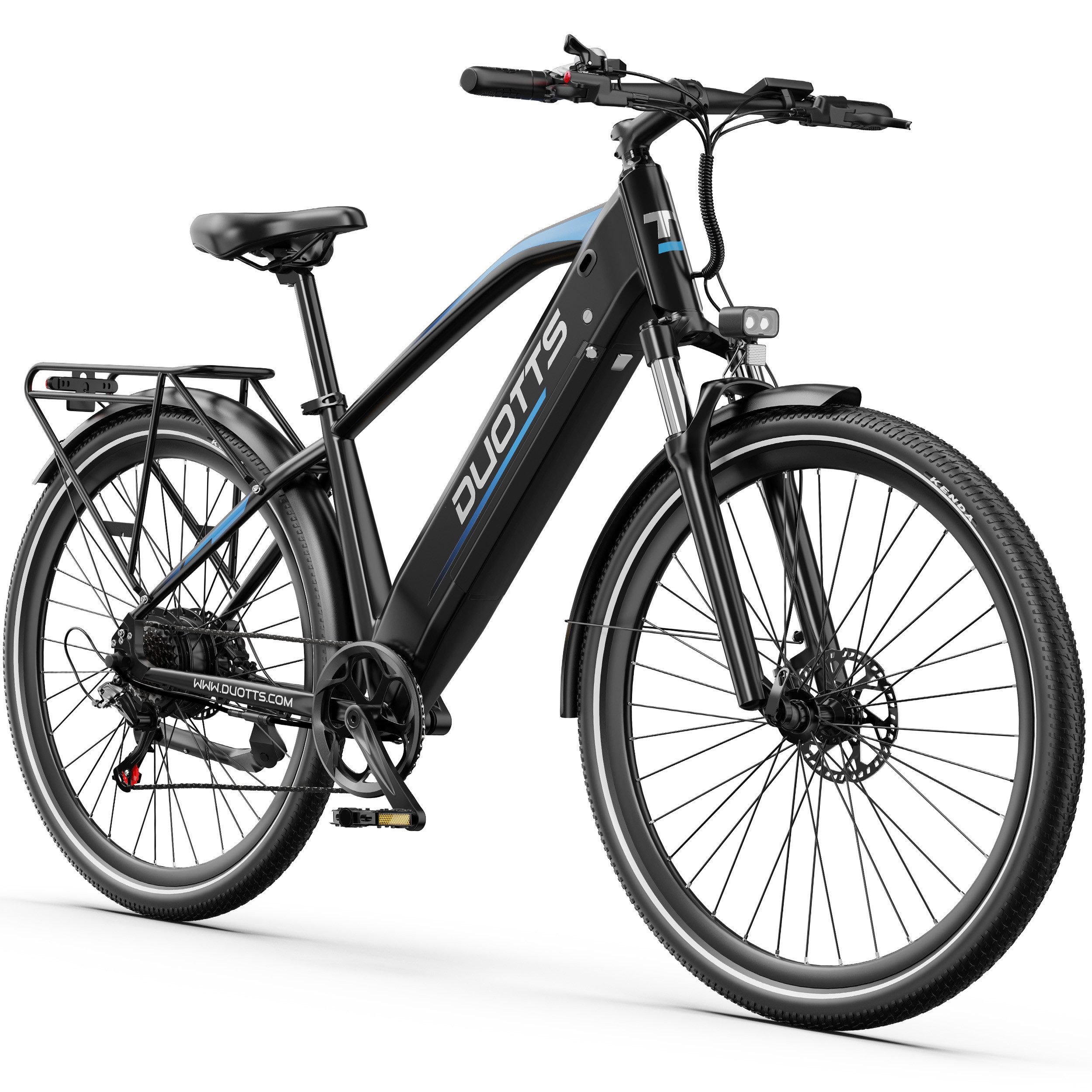 E-Bike Cityrad C29 Max Damen u. Herren 48V 18Ah 864Wh 120 km 65 Nm Shimano 7G App
