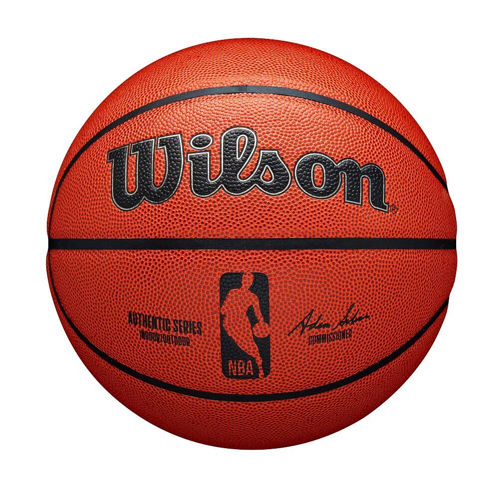 Wilson Basketball Basketball NBA Authentic Indoor/Outdoor, Für Schulen, Vereine und Freizeitzentren für in- und outdoor