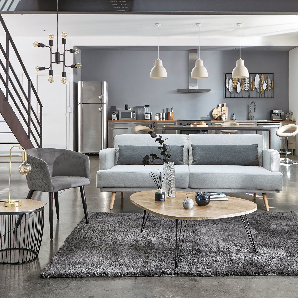Atmosphera Créateur d'intérieur Tischleuchte, Leuchte mit günstig online kaufen