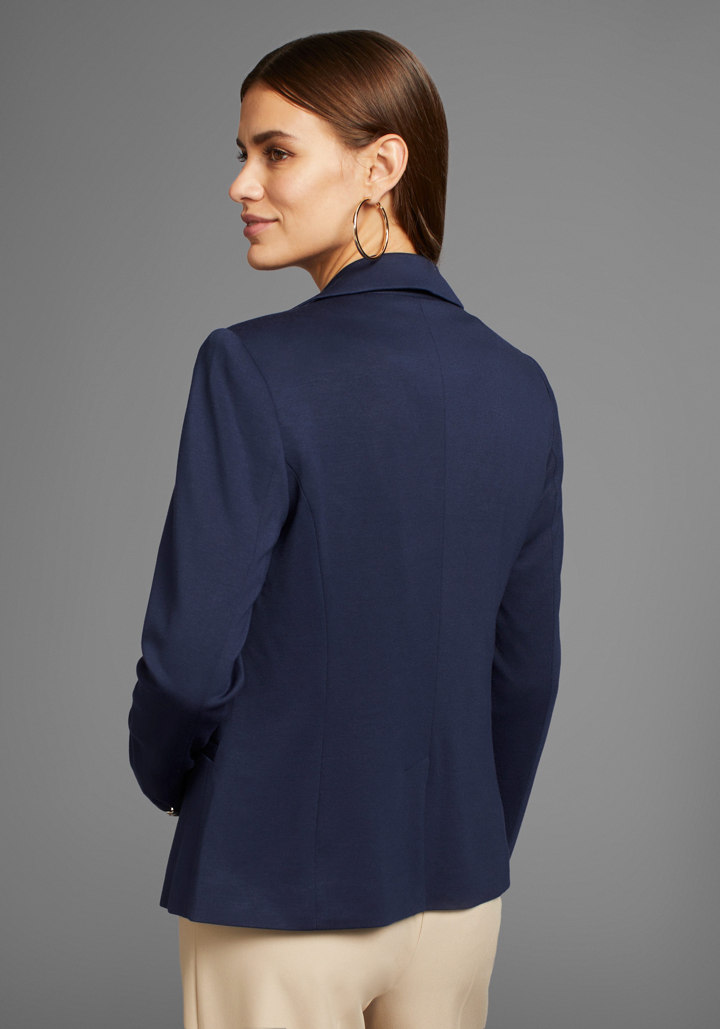HECHTER PARIS Sweatblazer mit eleganter Knopfleiste günstig online kaufen