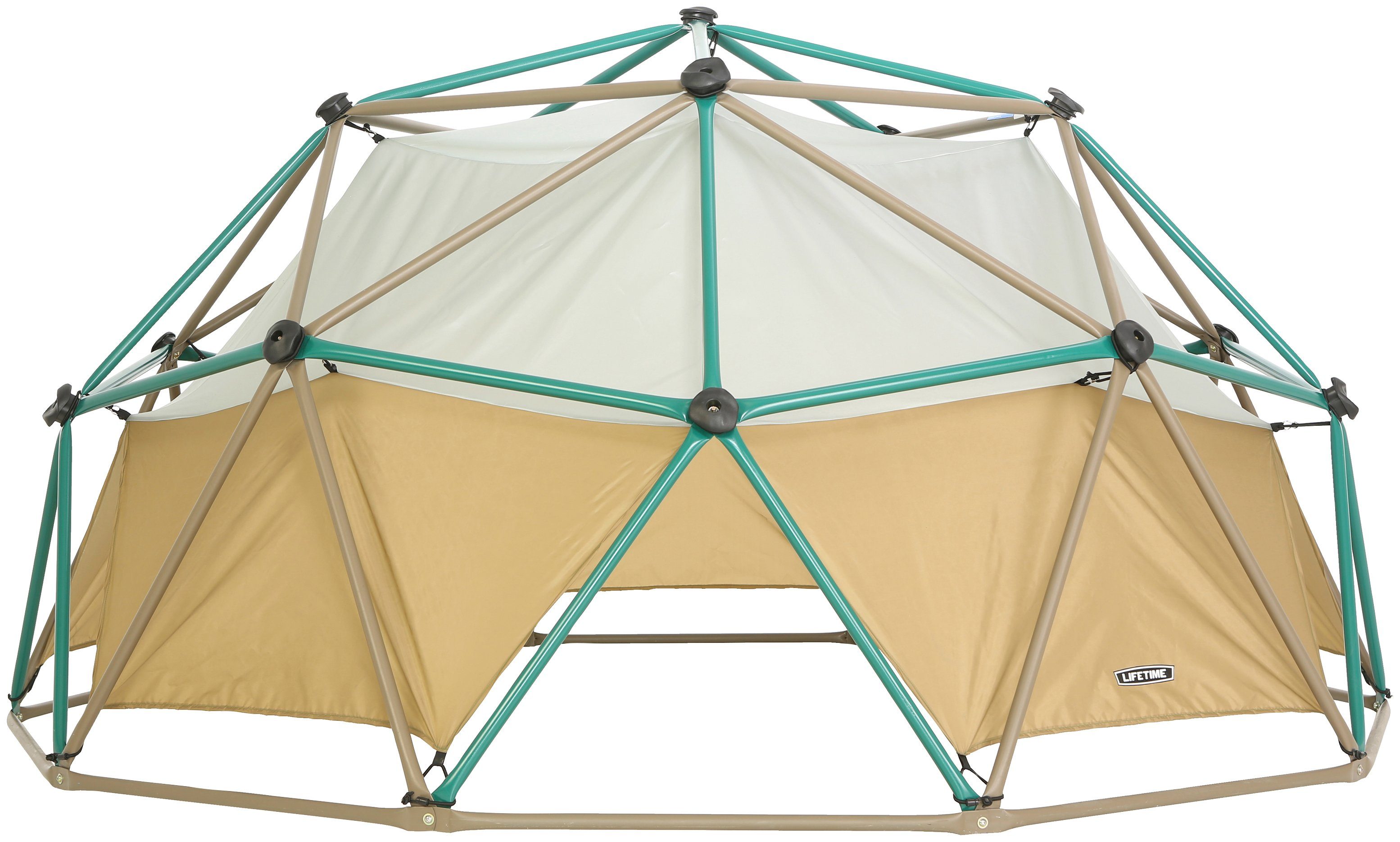 Image of 50NRTH Klettergerüst »Lifetime Geodome«, grün/bronze mit Abdeckung 305x152 cm