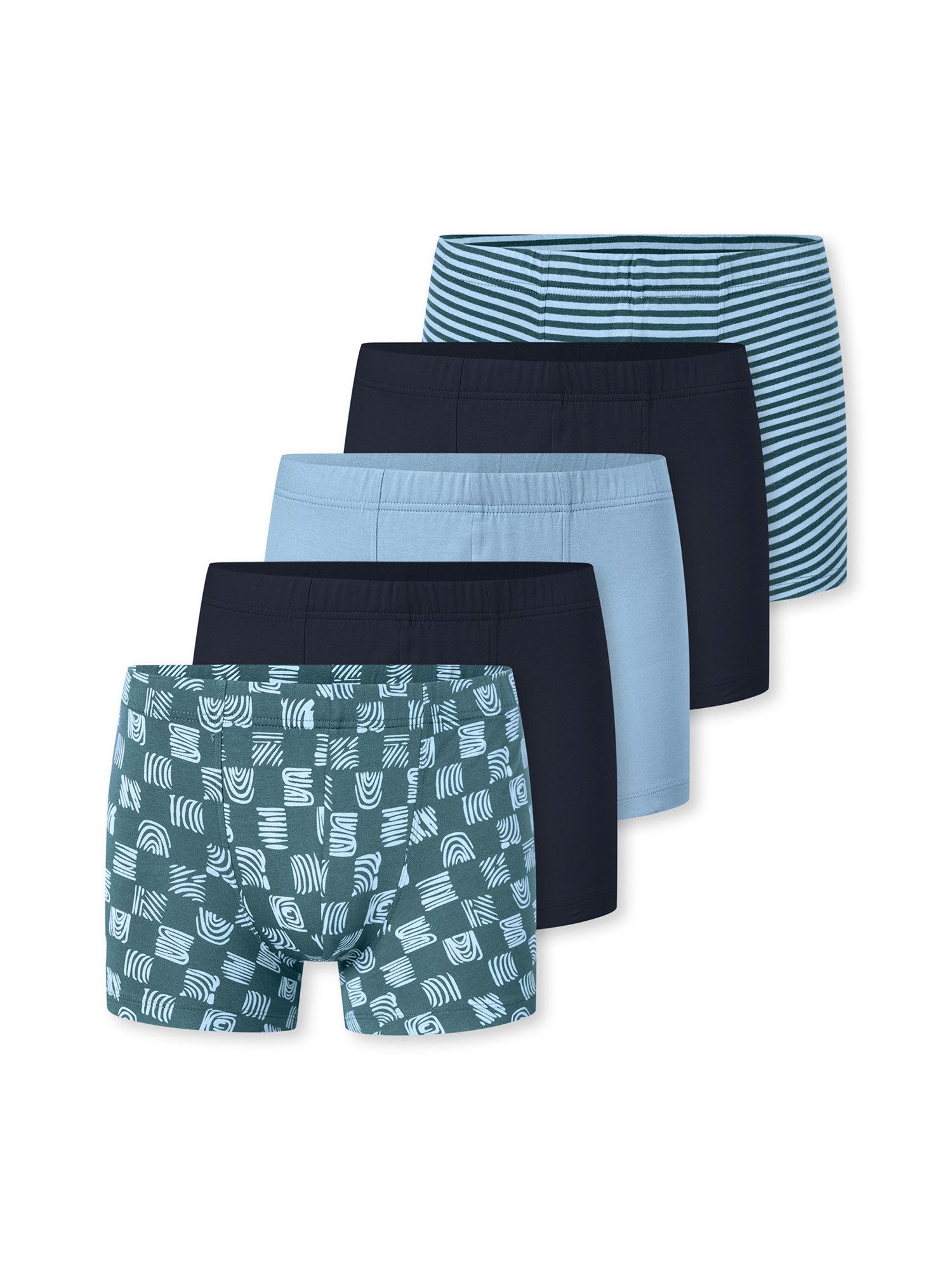 Schiesser Trunk 955 Multipacks (5-St) Unterhose, Unterwäsche, Boxer Trunk
