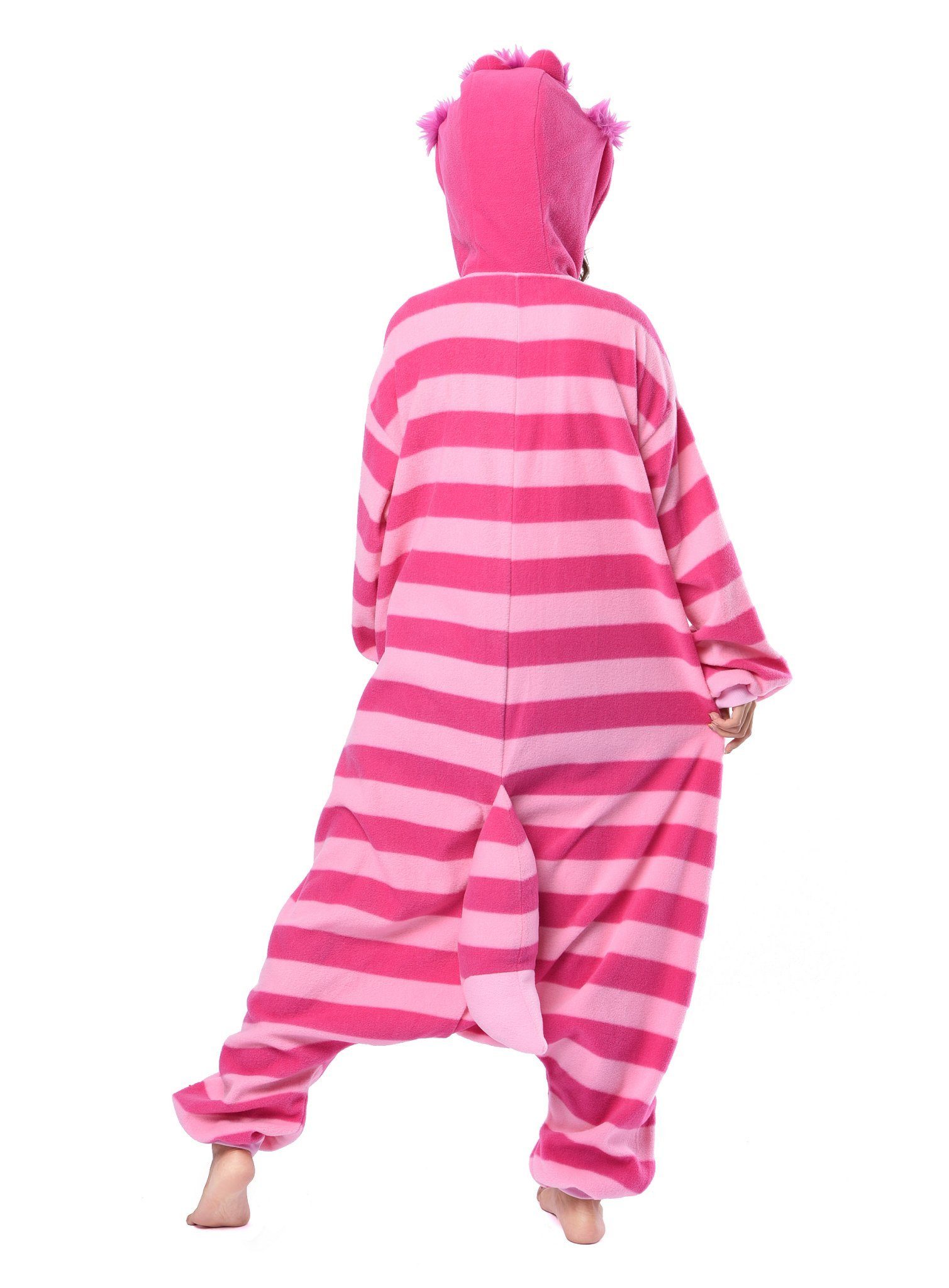 Metamorph Kostüm Grinsekatze Overall - Karnevalskostüm Fasching, Original Disney-Kostüm: kuscheliger Onesie von Sazac