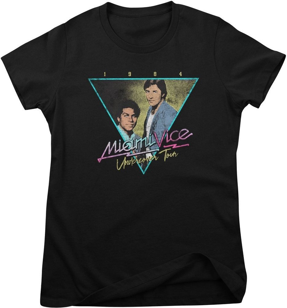 Miami Vice T-Shirt Miami Vice - Undercover Tour Girly Tee