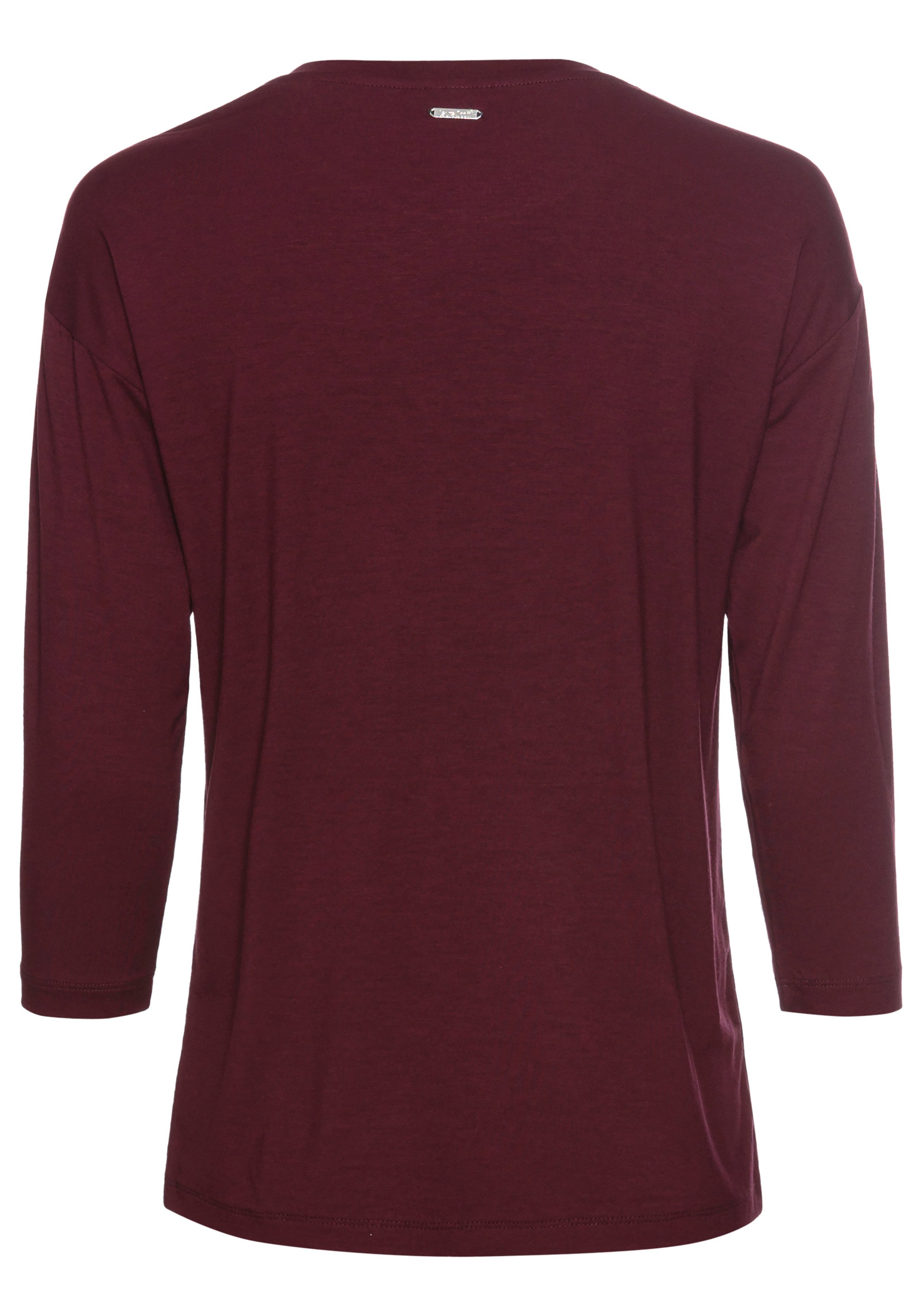 Laura Scott 3/4-Arm-Shirt mit Glitzerpint