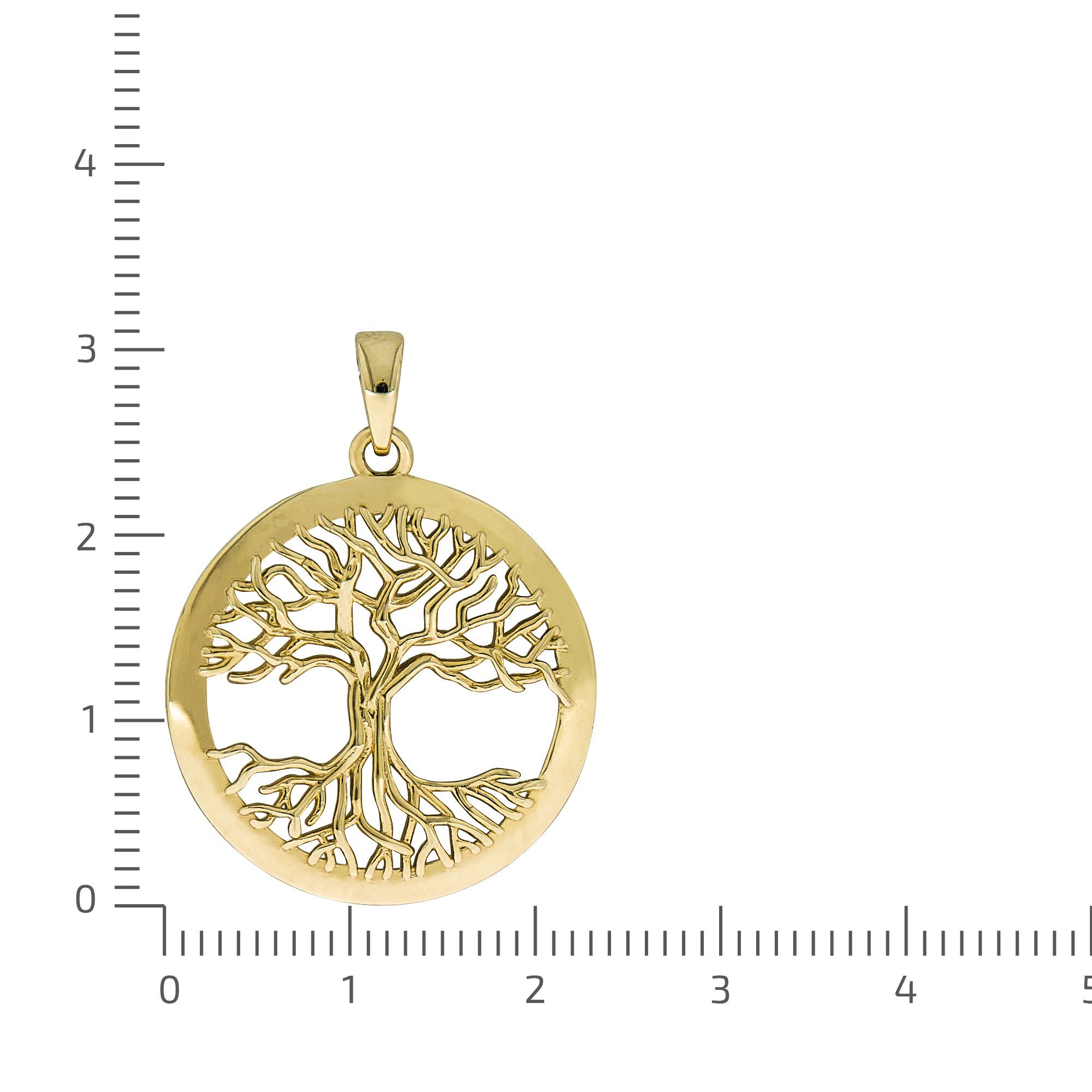 Vivance Kettenanhänger 925/- Sterling Silber vergoldet günstig online kaufen