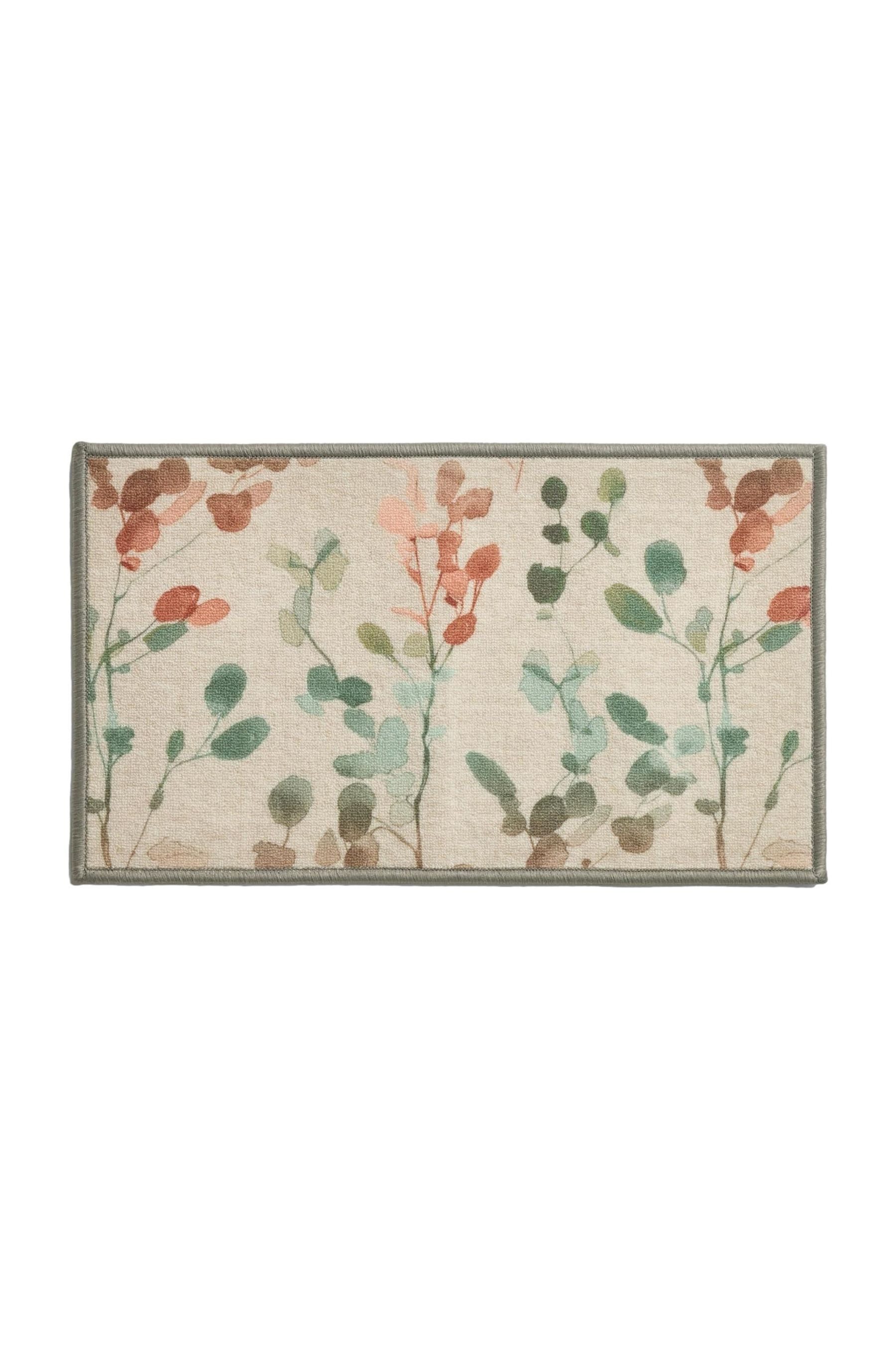Next Fußmatte Waschbare Fußmatte mit herbstlichem Blumenmuster