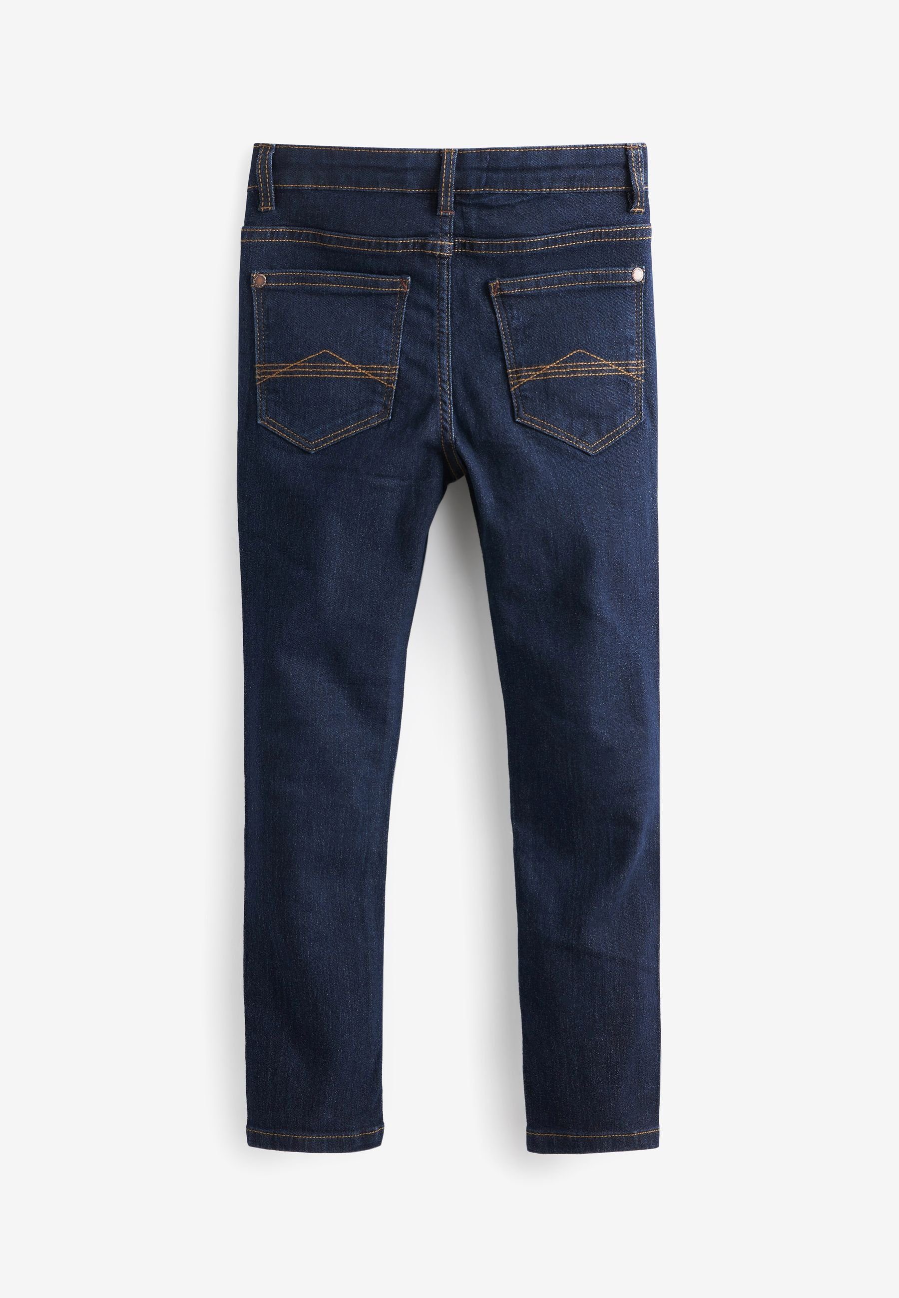 im (1-tlg) Super-Skinny-Fit Five-Pocket-Jeans Blue Dark Next Skinny-fit-Jeans