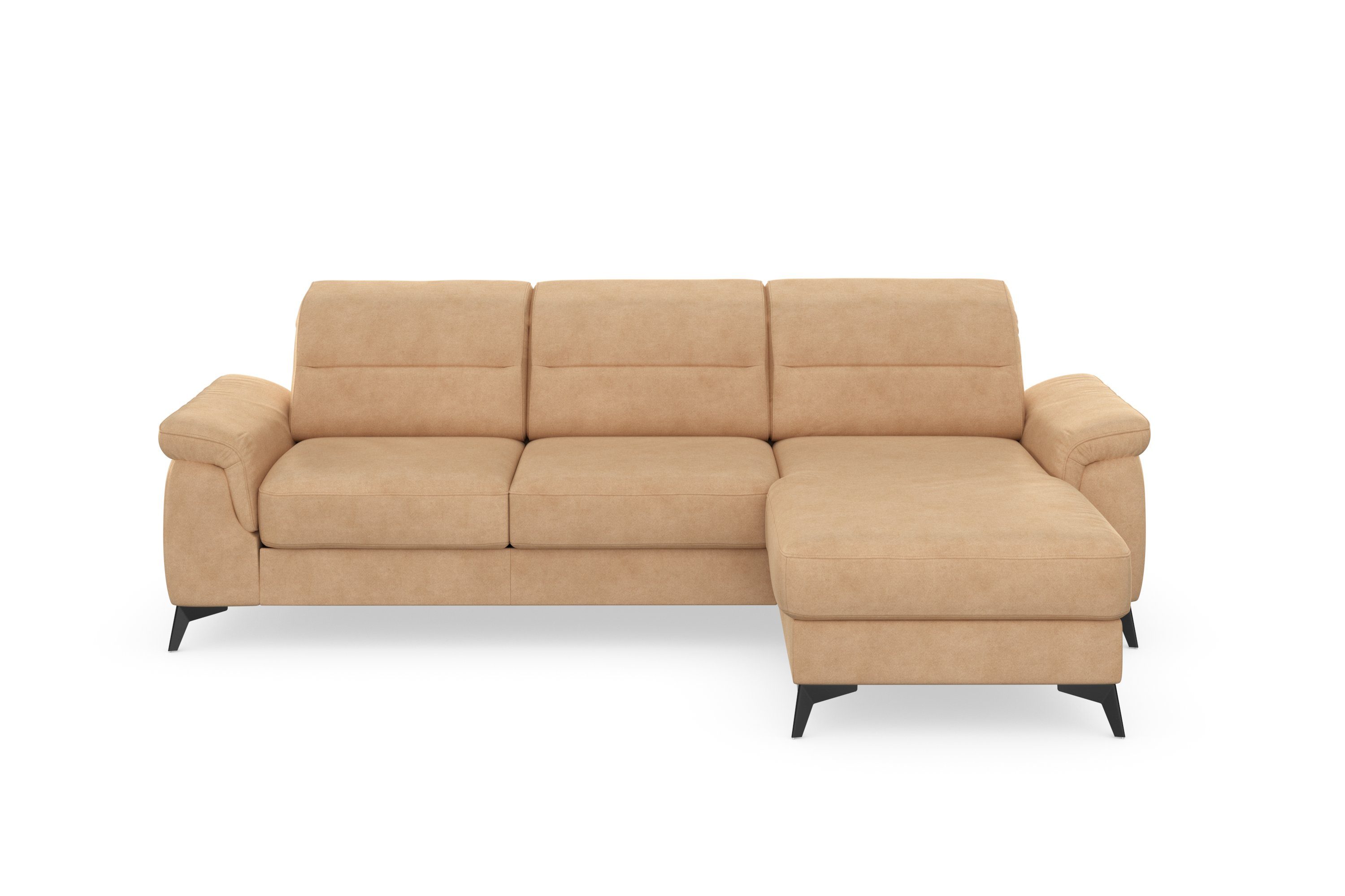 sit&more und optional Sinatra, Ecksofa Armteilfunktion Recamiere, mit Kopfteilverstellung mit