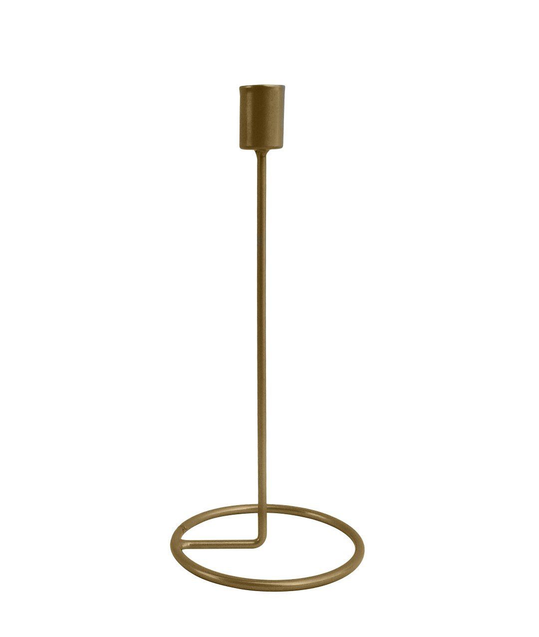NaDeco Dekoobjekt Kerzenständer in Gold, Höhe 26cm