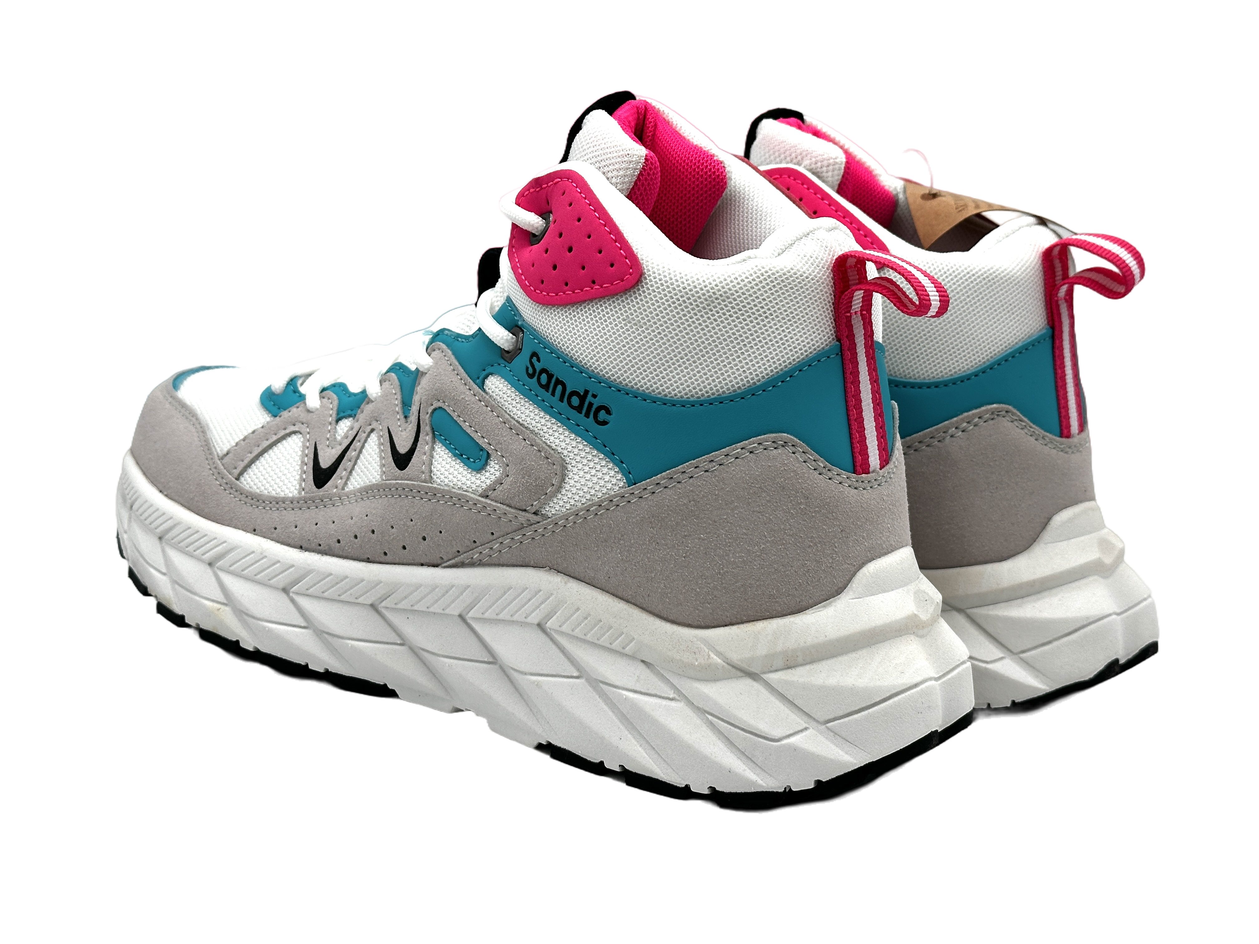 Nowaland Wanderschuhe Outdoor High-Top Sneaker Trekkingschuh Atmungsaktiv, Rutschfest & Bequem