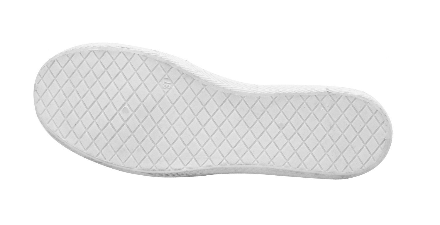 Navy Freizeitschuhe Stoff Loafer Slip Damen Slipper On Sneaker Canvas Schuhe Flats dynamic24