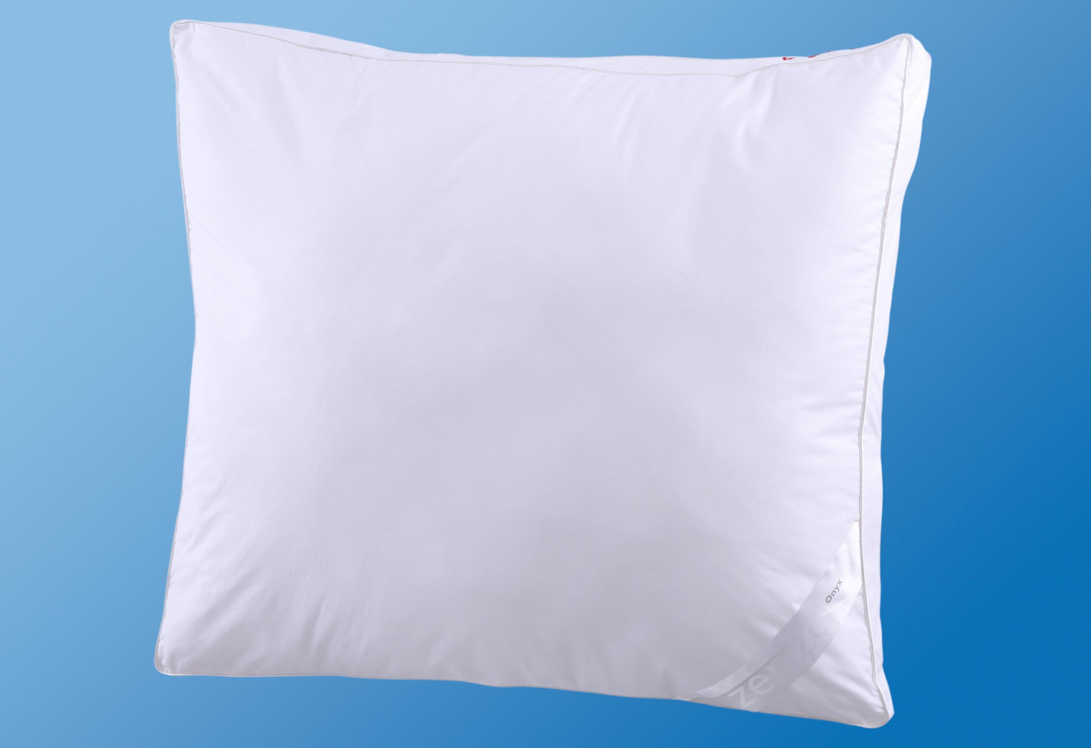 Zenzo Kunstfaserkopfkissen Onyx Kissen