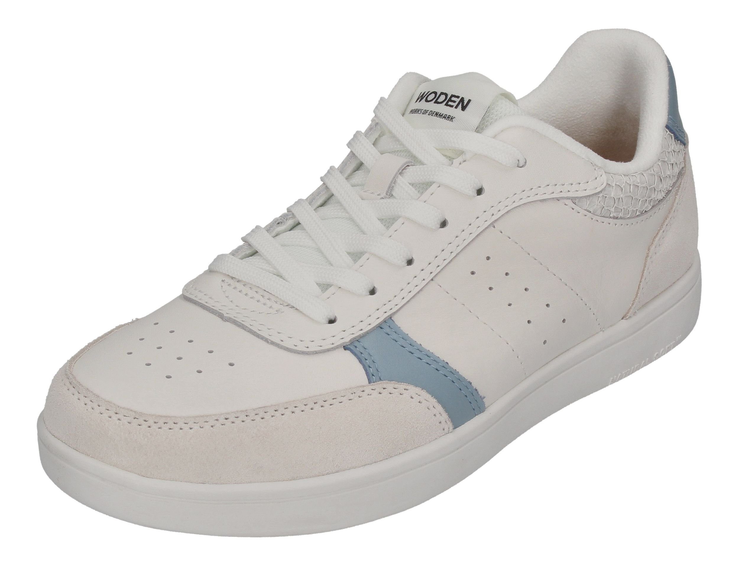 WODEN BJORK WL645 Sneaker ice blue blanc de blanc