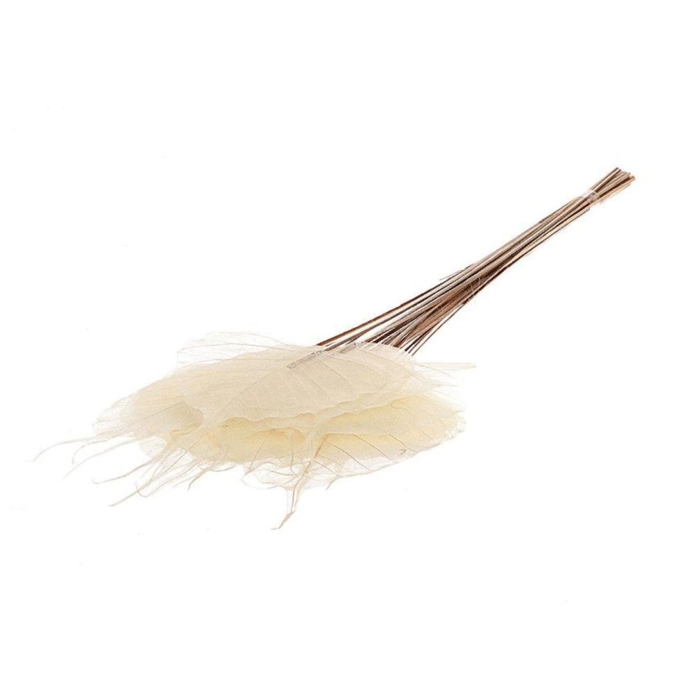 HBX Dekofigur Dekoblätter - ca. 55 cm - creme/braun