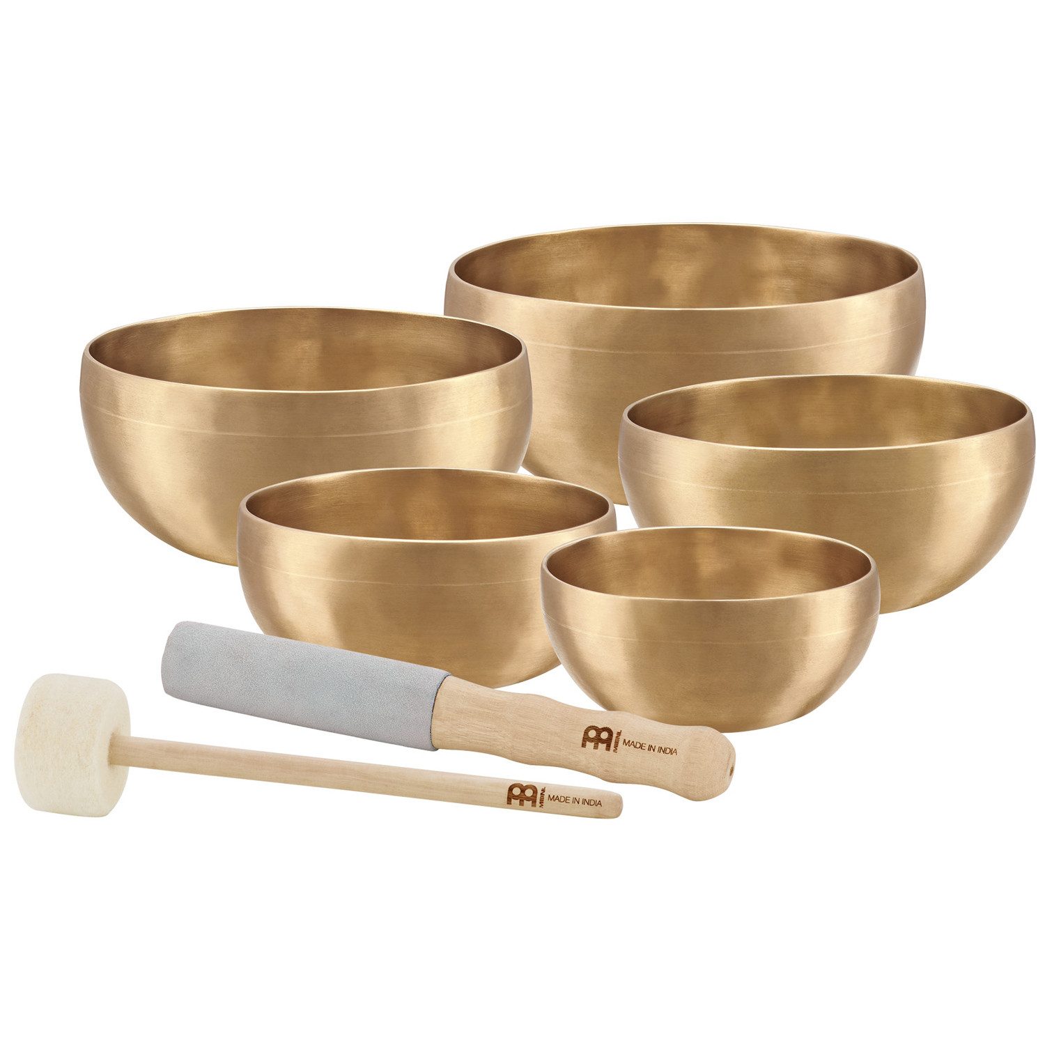 Meinl Sonic Energy Klangschalen 5er Set,SBU2650, inkl Schlägel, und Reinigungstuch – Bild 2 von 5