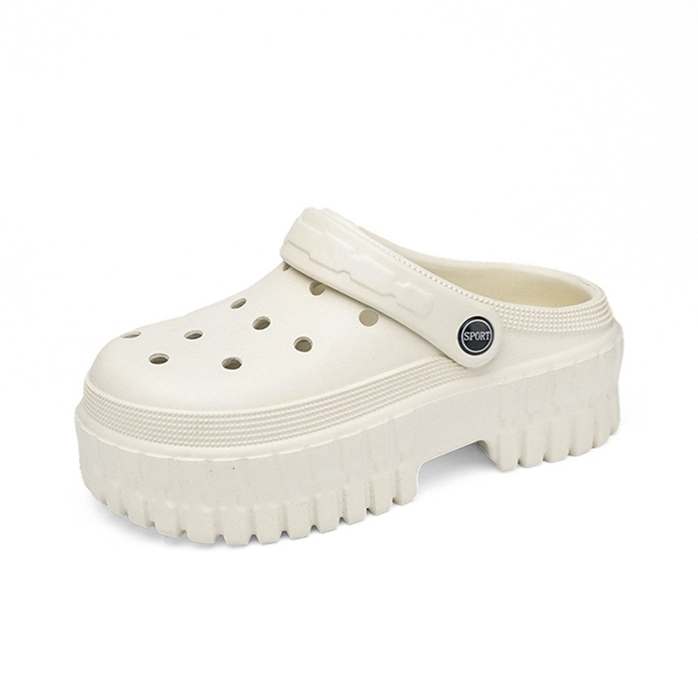 HUSK'SWARE Clog (Lässiger, lockerer Stil, EVA abriebfeste Sohle) Bequemer Stoff, hautfreundliches Innenfutter