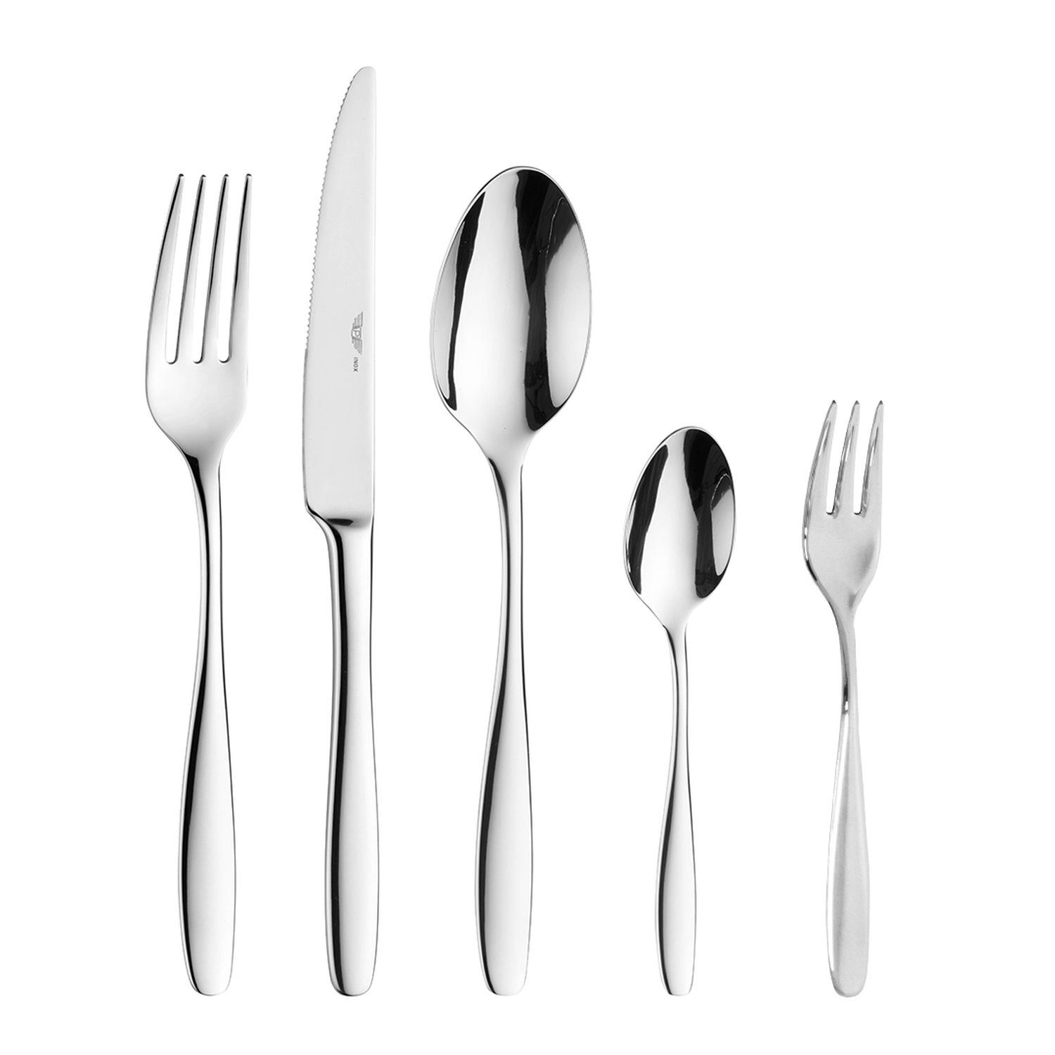PINTINOX Besteck-Set Ponza (30-tlg), 6 Personen, Chromnickelstahl 18/10