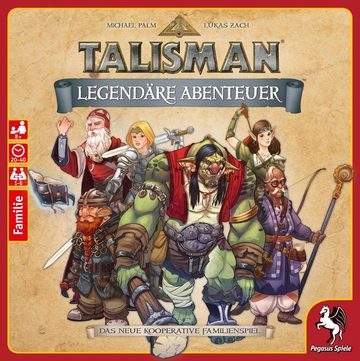 Pegasus Spiele Spiel, Talisman - Legendäre Abenteuer
