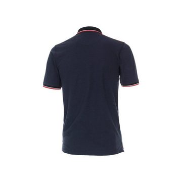 CASAMODA Rundhalsshirt blau regular (1-tlg)