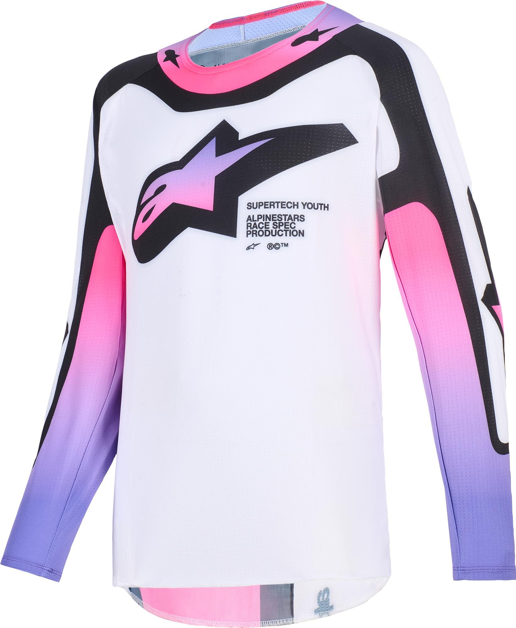 Motocross-Shirt Supertech Vista Jugend Motocross Jersey