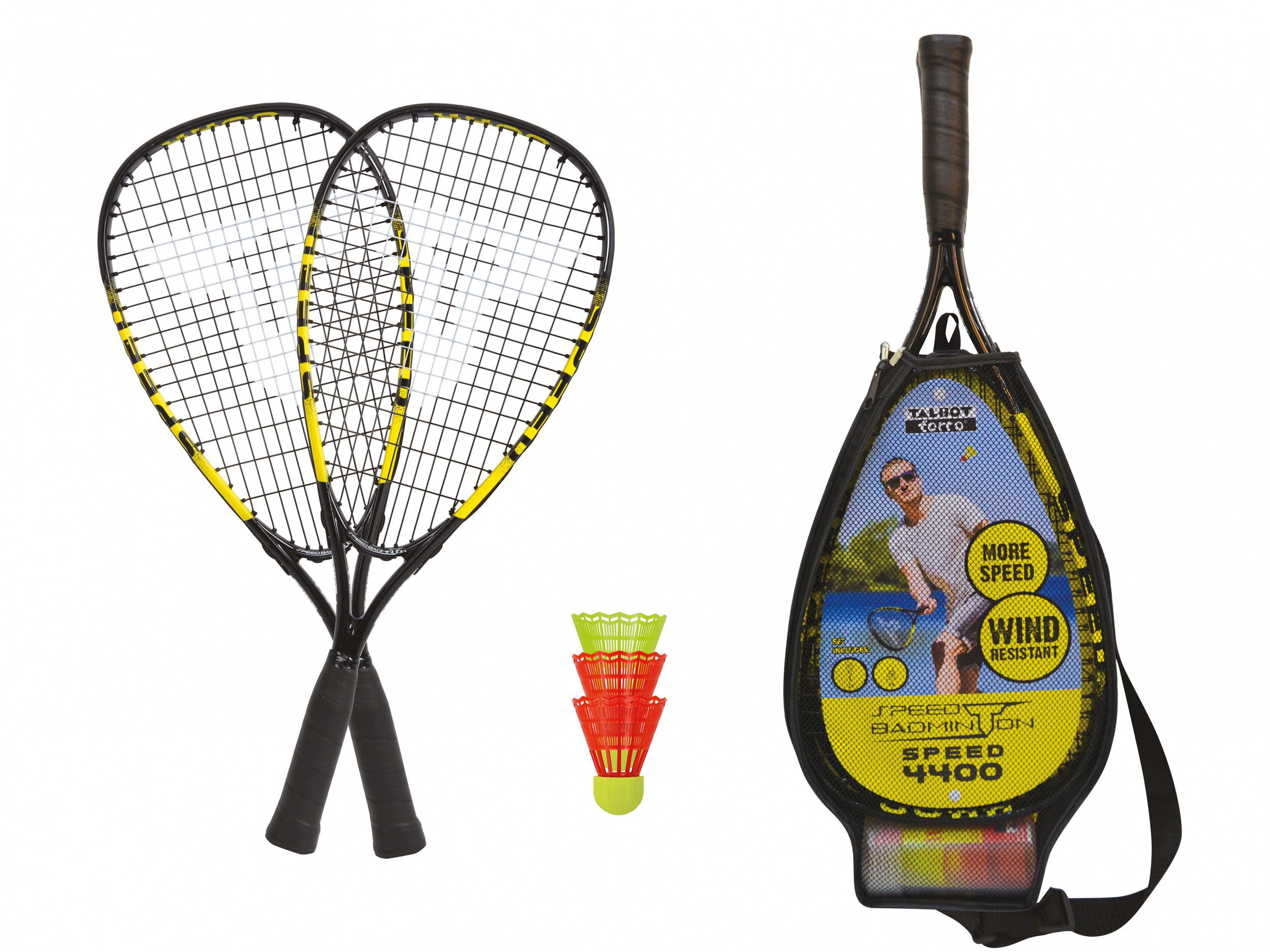 Badmintonschläger SPEEDBADMINTON SET SPEED 4400 IM 3/