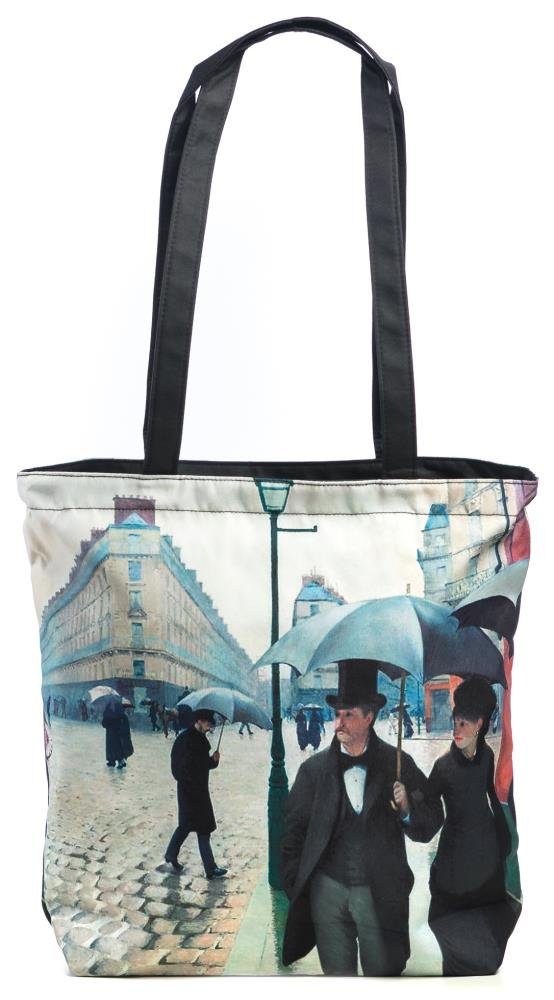 Luckyweather not just any other day Shopper Einkaufstasche / Shopping Bag Motiv RAINY DAY IN PARIS