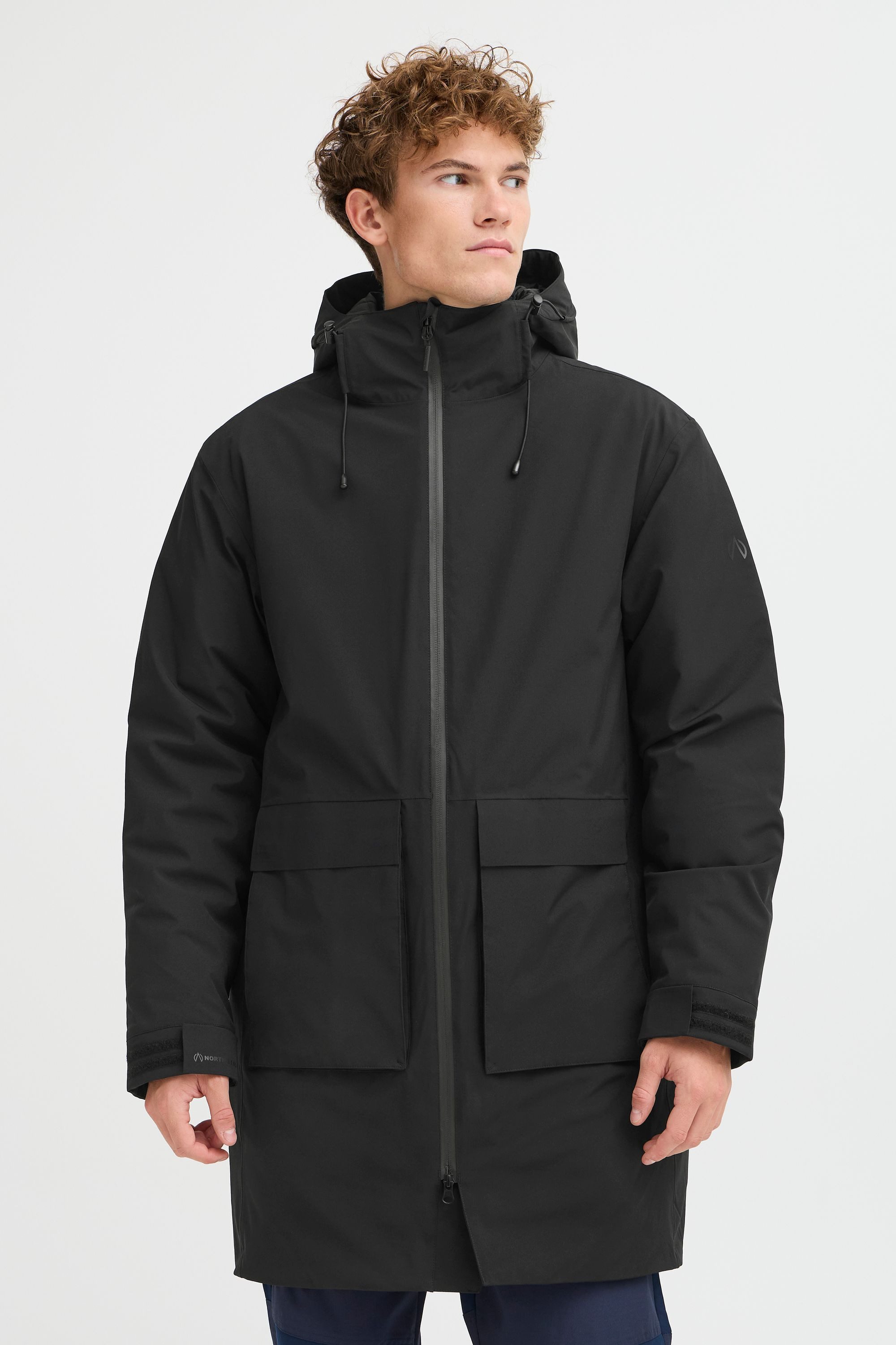 North Bend Funktionsmantel NBKarim M Sportlicher Parka mit Kapuze günstig online kaufen
