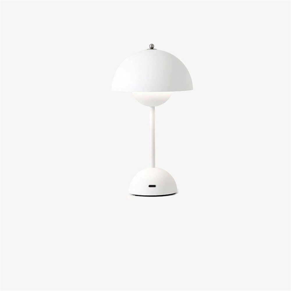 lampe Schreibtisch wiederauf LED Nachtlicht Schreibtischlampe Pilz DAYUT Weiß Tisch ladbare LED lampen