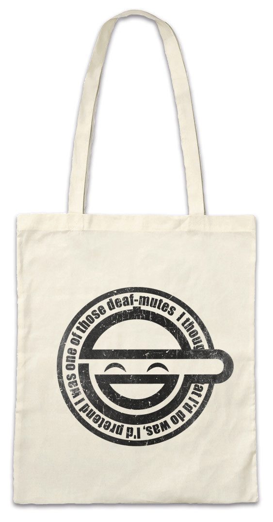 Beuteltasche Laughing Man Stofftasche Ghost In Manga The Akira Masamune Shell
