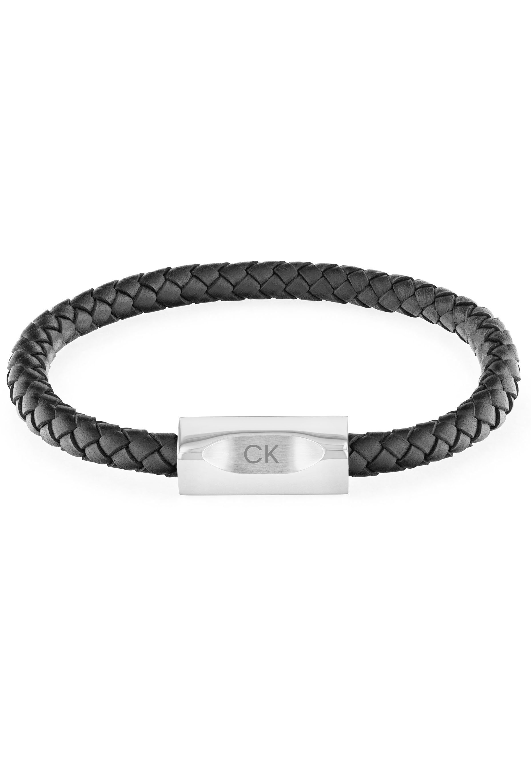 Calvin Klein Lederarmband Schmuck Edelstahl Armschmuck Lederarmband Bold  Leathers, zu Hoodie, Shirt, Jeans, Sneaker, Jacke, Calvin Klein Underwear!