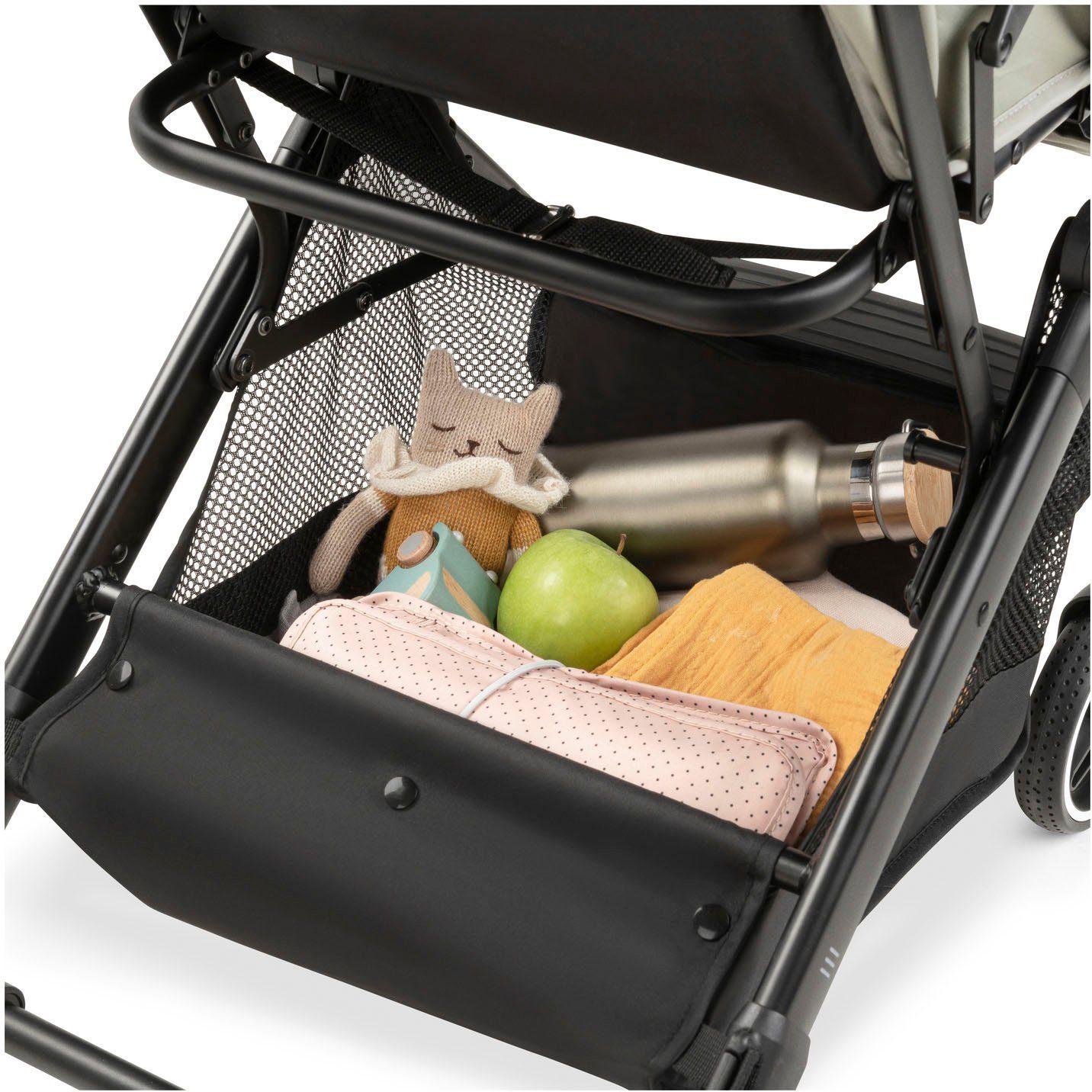 dark Care N Hauck Travel Plus, olive Kinder-Buggy