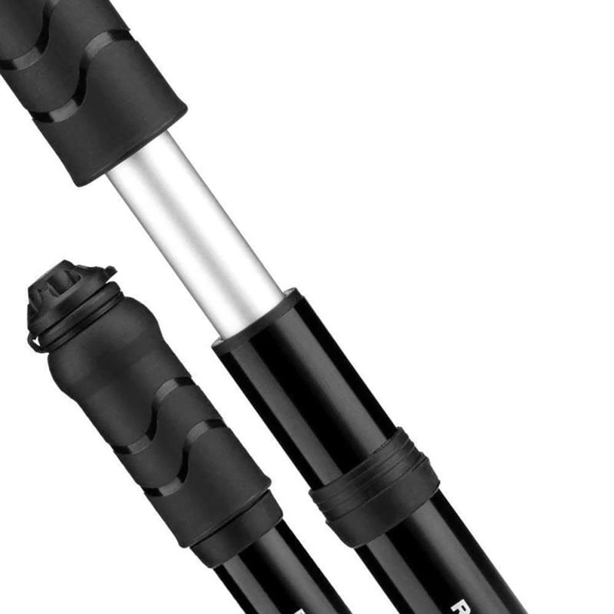 ROCKBROS Handpumpe 810PCS-HP, 2-in-1 Ventil für Presta und Schrader, kompakt, bis 100 PSI