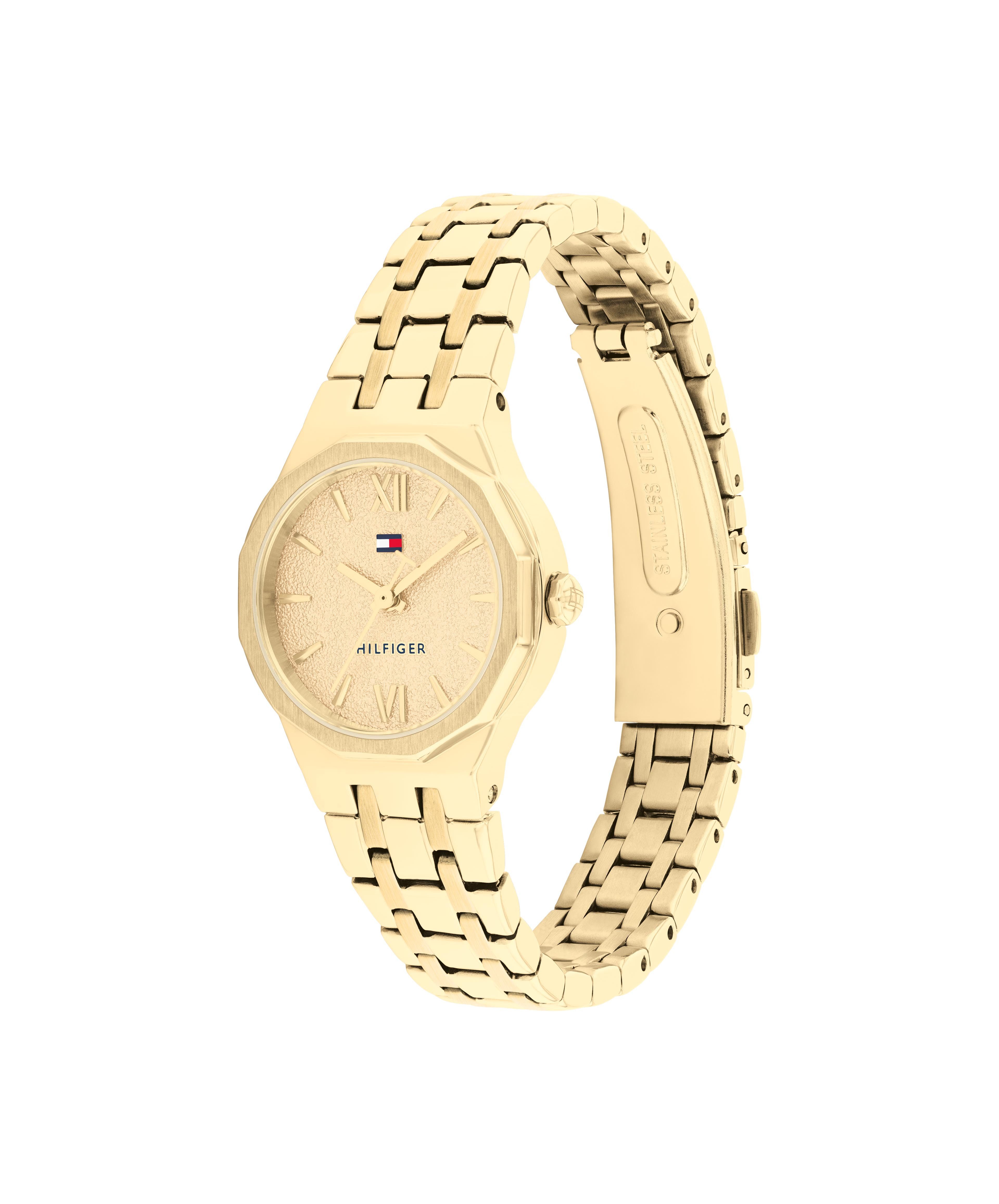Tommy Hilfiger Quarzuhr MACKENZIE 1782886, Armbanduhr, Damenuhr, Edelstahlarmband, analog
