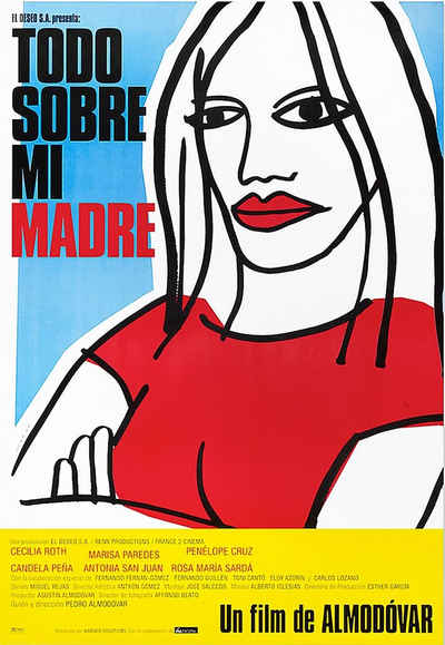 Close Up Poster All about my Mother (Todo Sobre Mi Madre) 68 x 98 cm