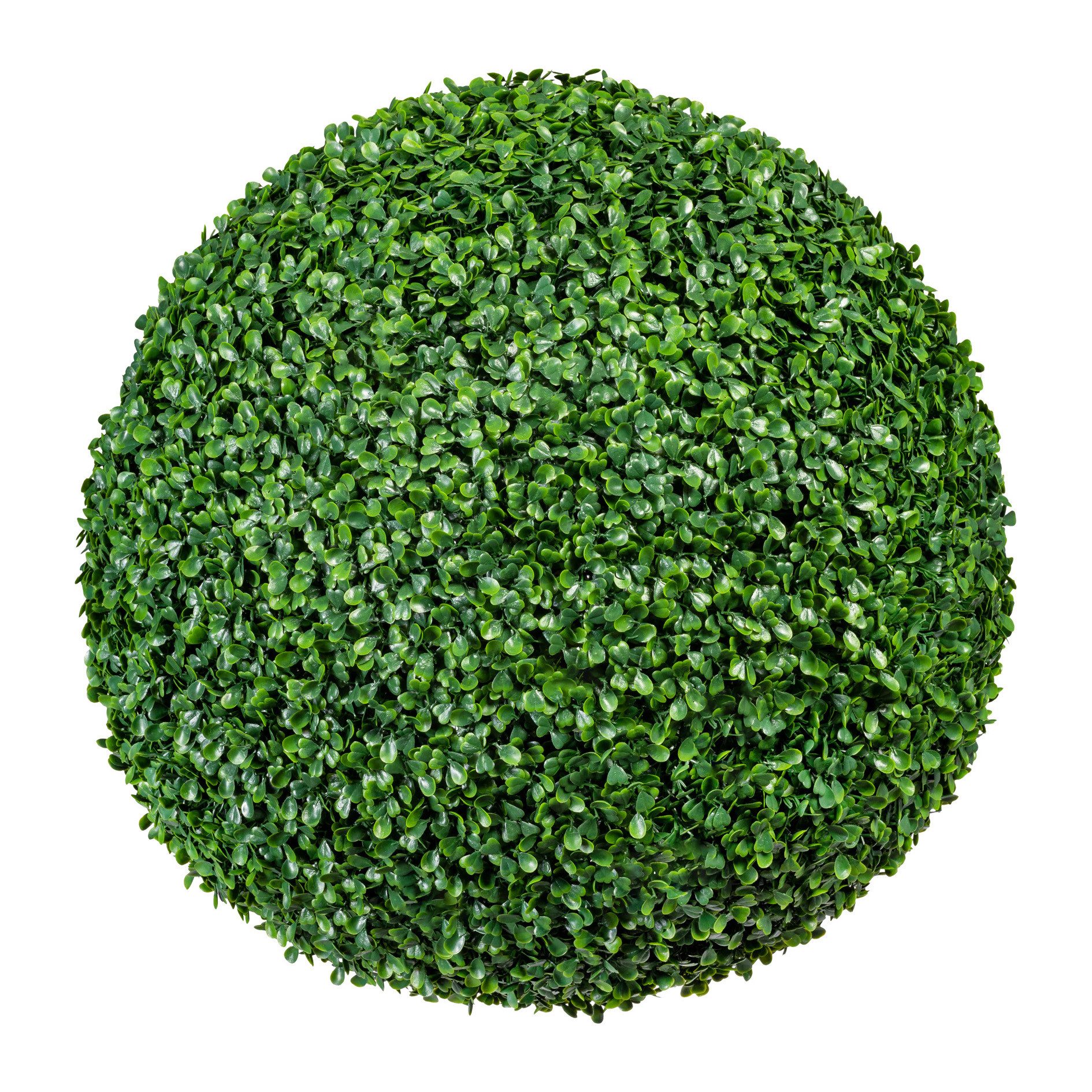 Kunstpflanze Buchsbaumkugel, ca 48cm, Kunststoff, grün, UV-beständig Kunstpflanze